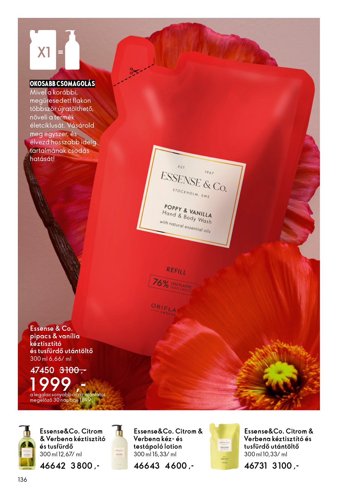 oriflame - Aktuális Oriflame - eCatalogue | Oriflame Cosmetics szórólap érvényes szerdától 2026.05.27.-től keddtől 2026.06.16.-ig - page: 136