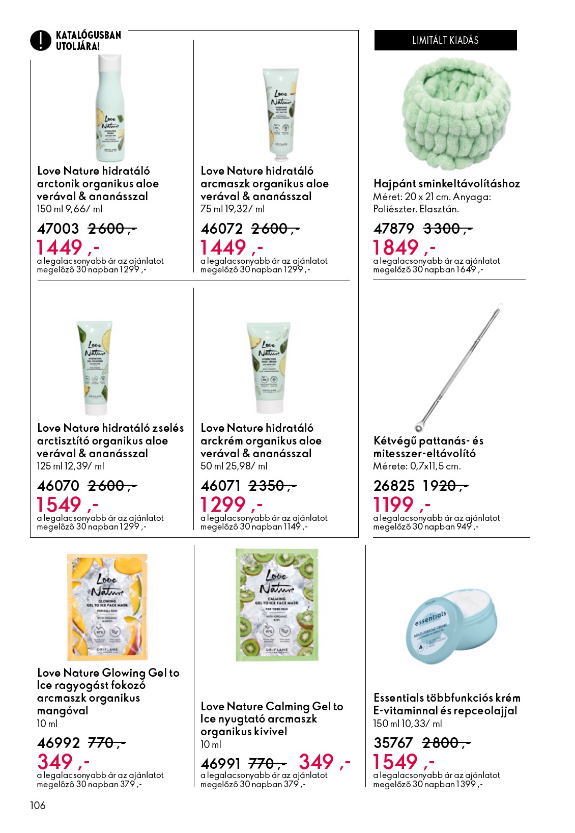 oriflame - Aktuális Oriflame - eCatalogue | Oriflame Cosmetics szórólap érvényes szerdától 2026.05.27.-től keddtől 2026.06.16.-ig - page: 106
