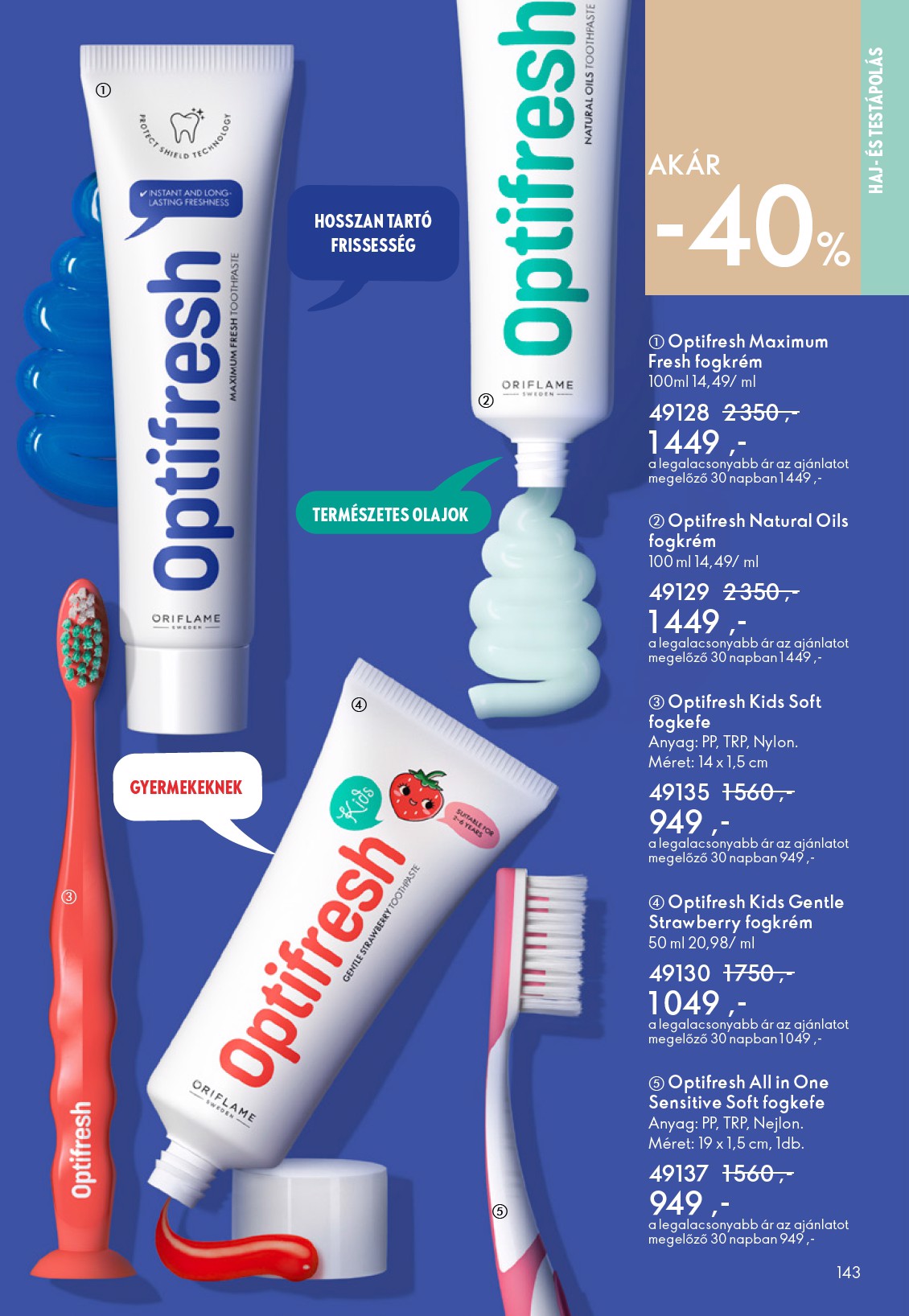 oriflame - Aktuális Oriflame - eCatalogue | Oriflame Cosmetics szórólap érvényes szerdától 2026.05.27.-től keddtől 2026.06.16.-ig - page: 143