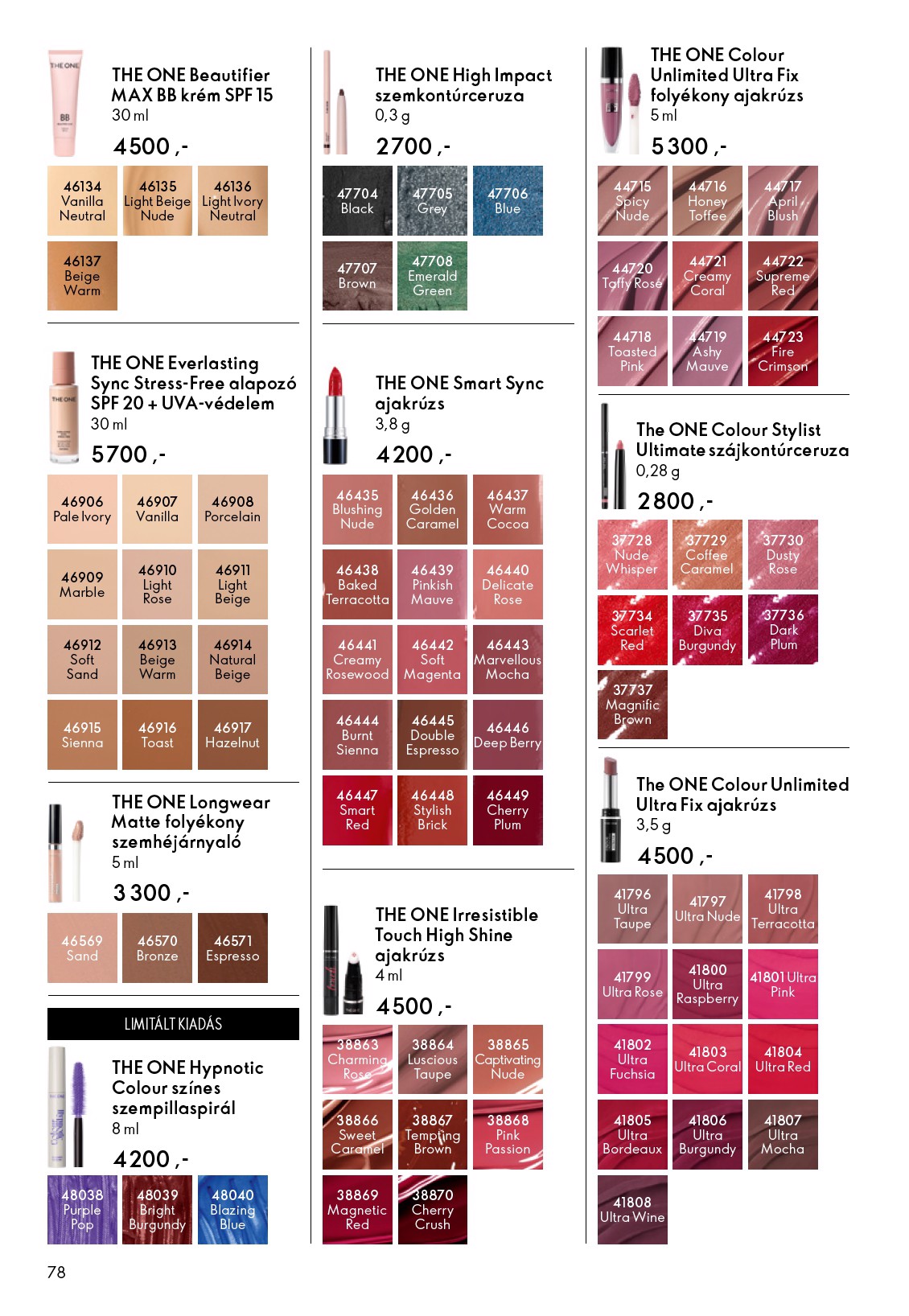 oriflame - Aktuális Oriflame - eCatalogue | Oriflame Cosmetics szórólap érvényes szerdától 2026.05.27.-től keddtől 2026.06.16.-ig - page: 78