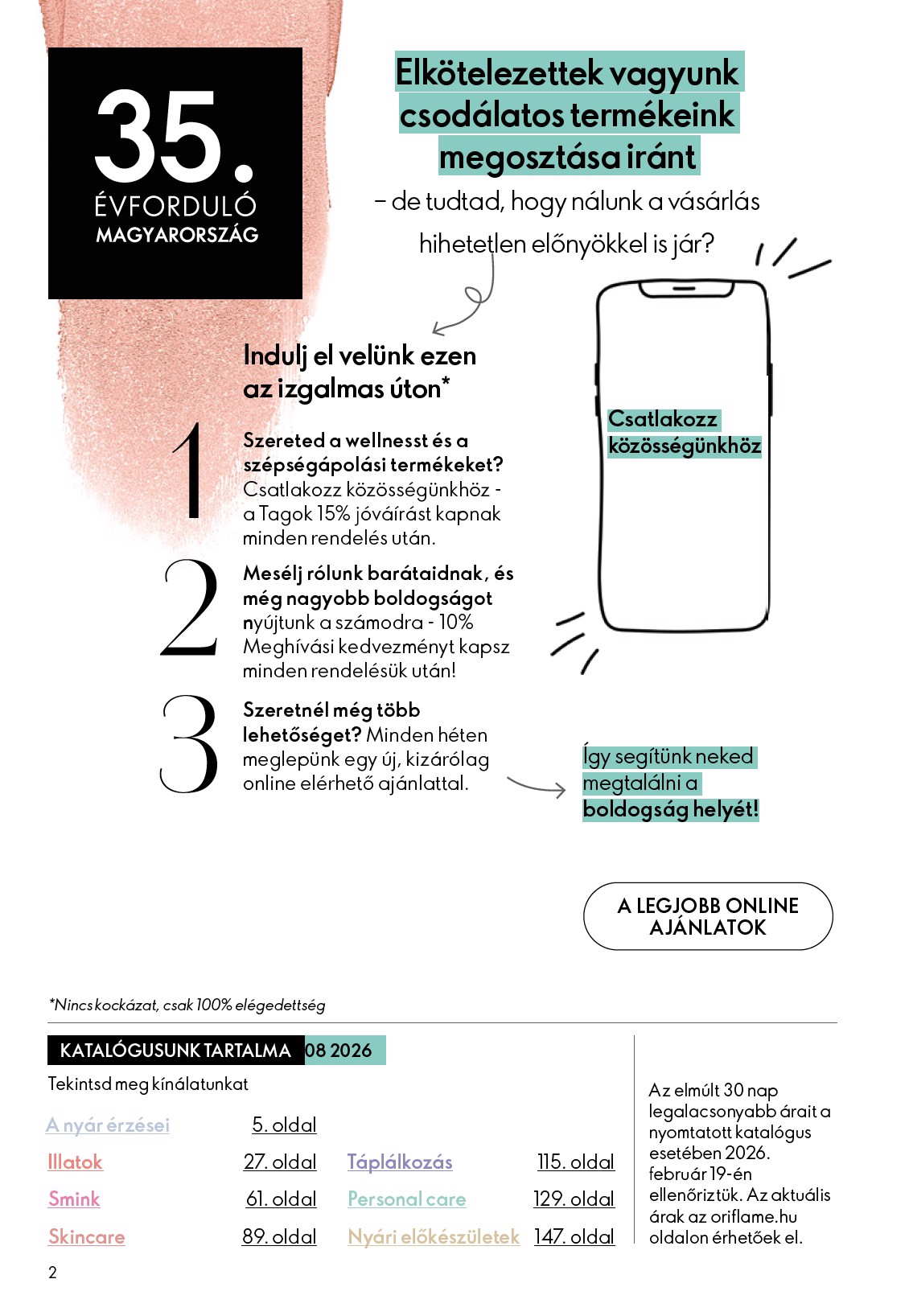 oriflame - Aktuális Oriflame - eCatalogue | Oriflame Cosmetics szórólap érvényes szerdától 2026.05.27.-től keddtől 2026.06.16.-ig - page: 2