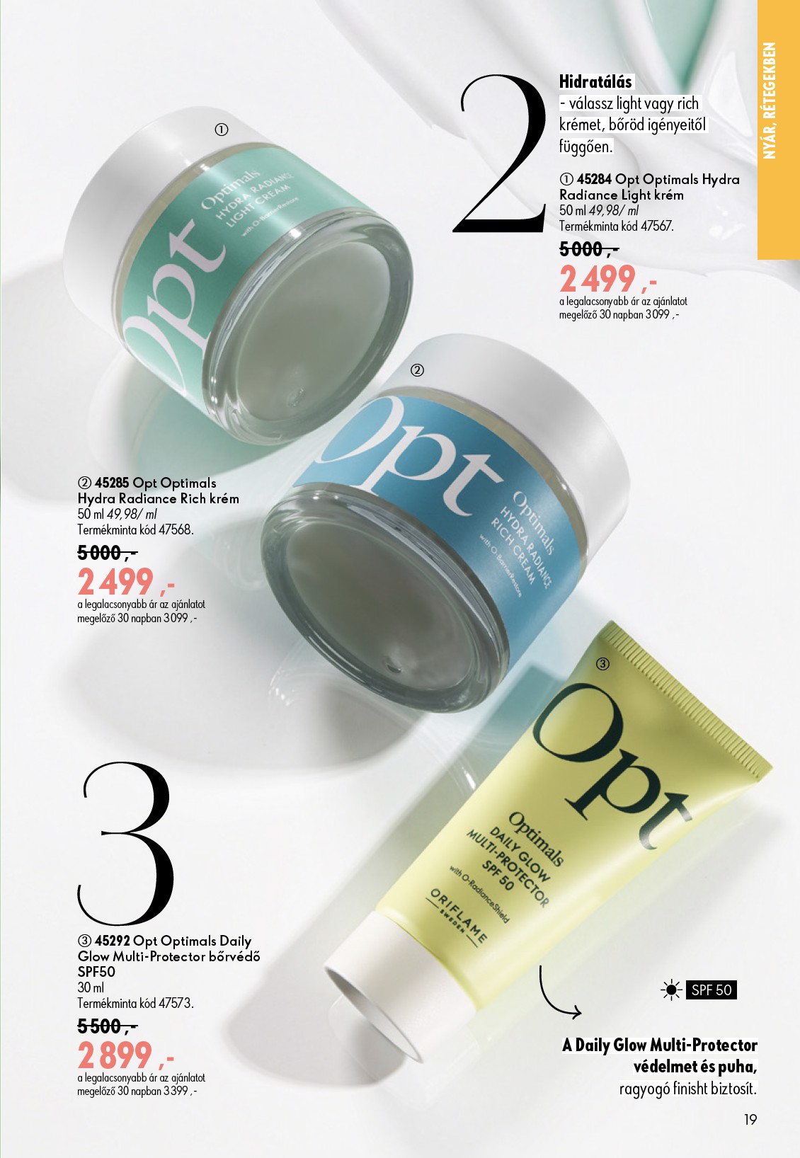 oriflame - Aktuális Oriflame szórólap érvényes szerdától 2026.06.17.-től keddtől 2026.07.07.-ig - page: 19
