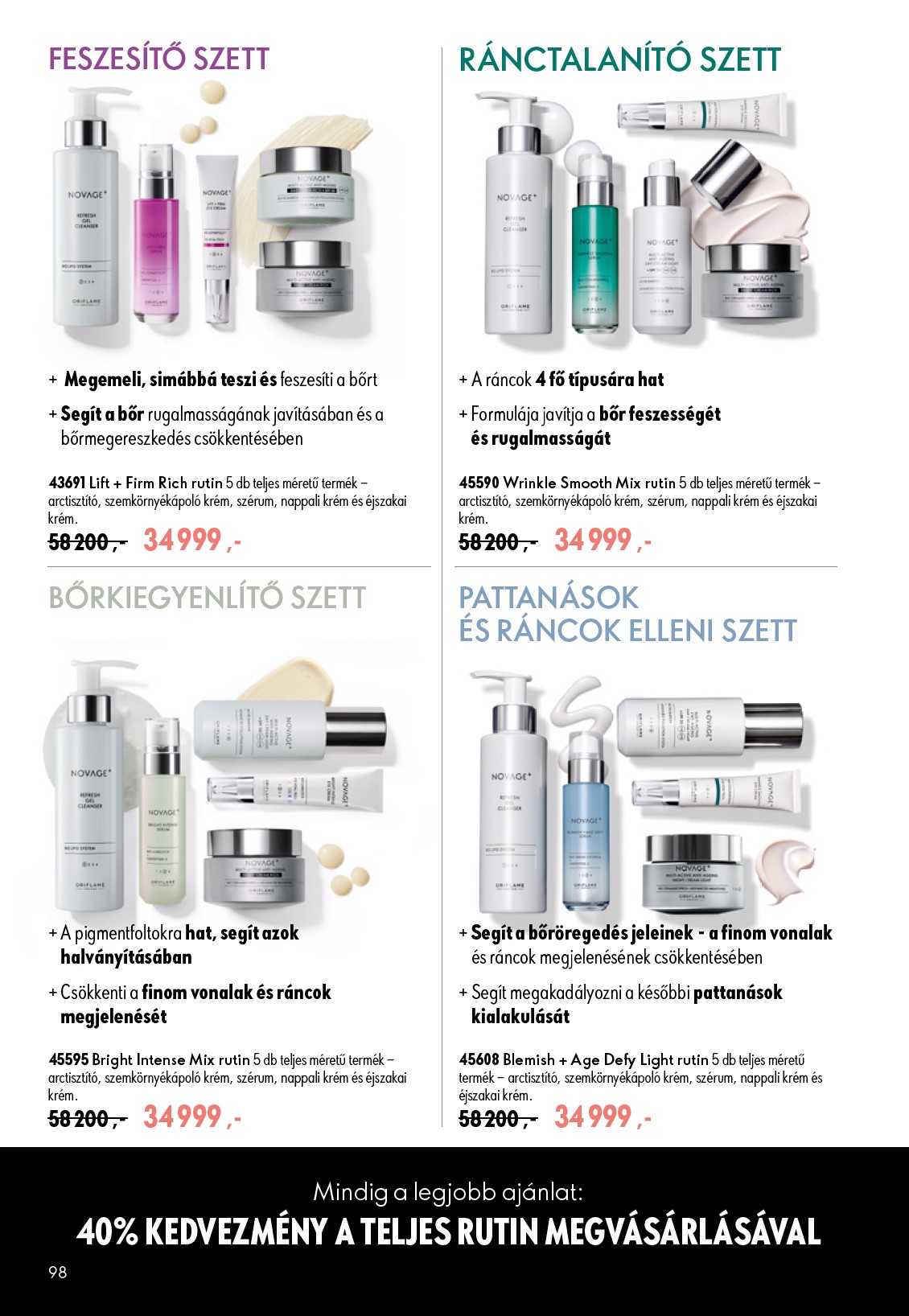 oriflame - Aktuális Oriflame szórólap érvényes szerdától 2026.06.17.-től keddtől 2026.07.07.-ig - page: 98