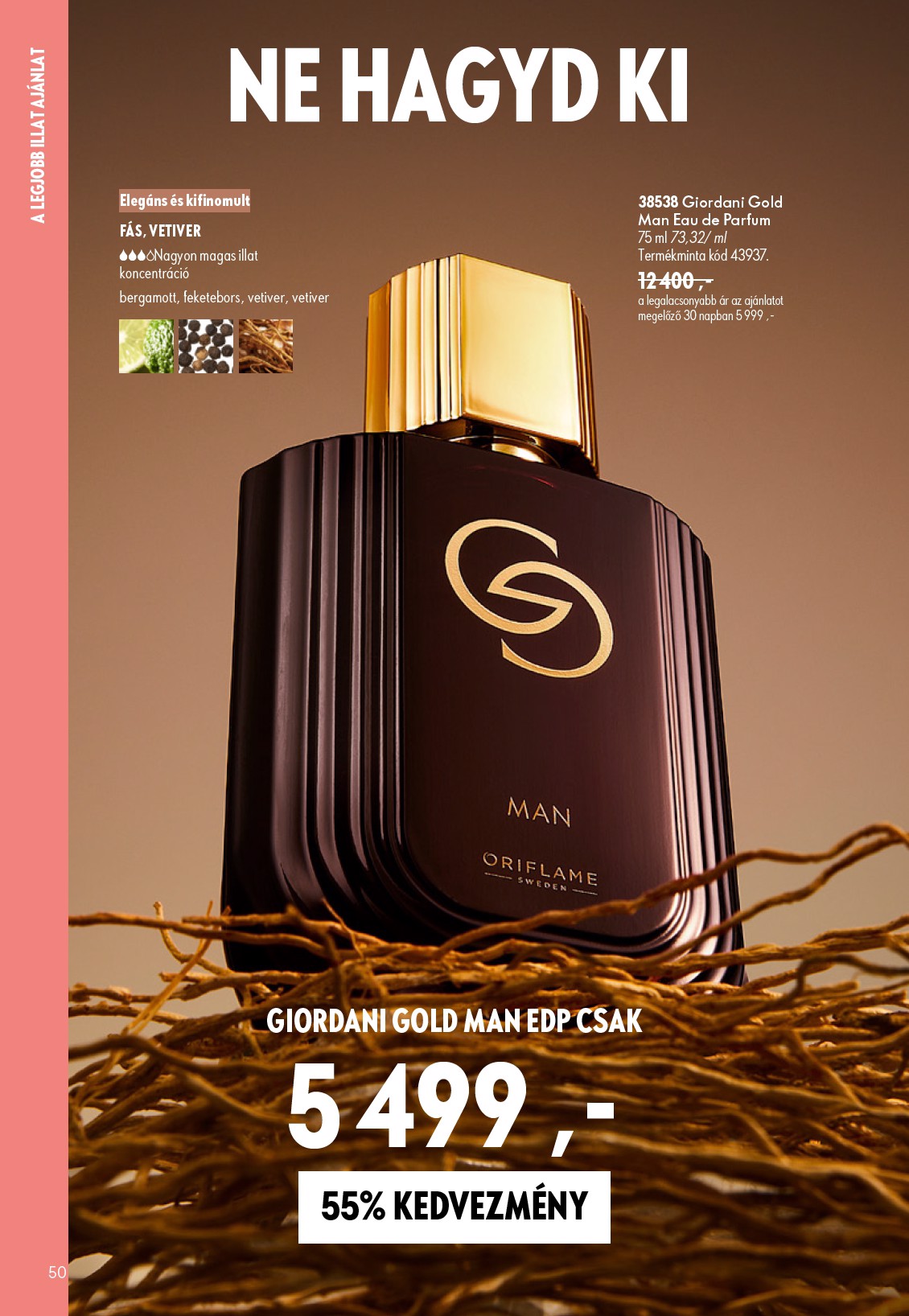 oriflame - Aktuális Oriflame szórólap érvényes szerdától 2026.06.17.-től keddtől 2026.07.07.-ig - page: 50