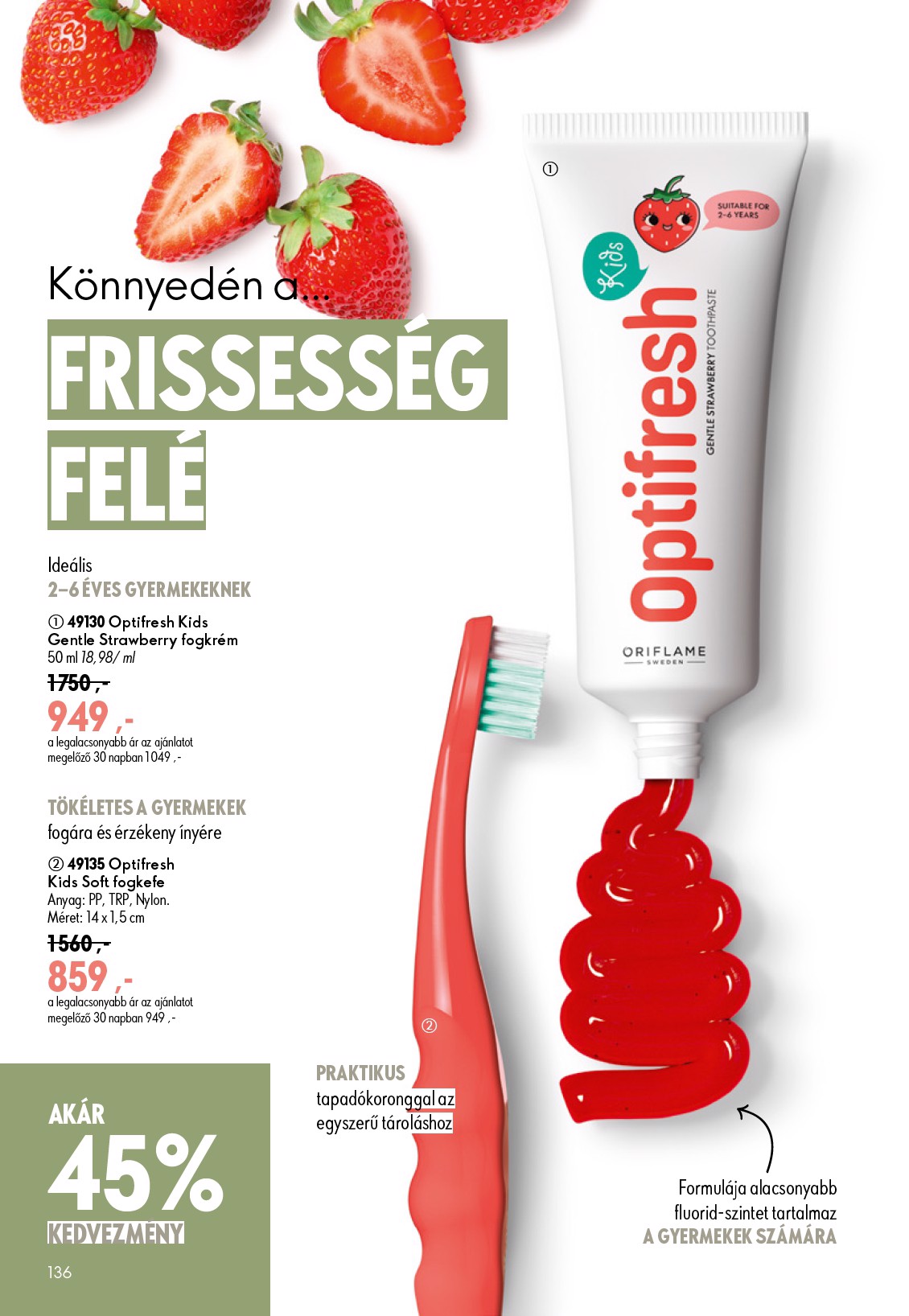 oriflame - Aktuális Oriflame szórólap érvényes szerdától 2026.06.17.-től keddtől 2026.07.07.-ig - page: 136
