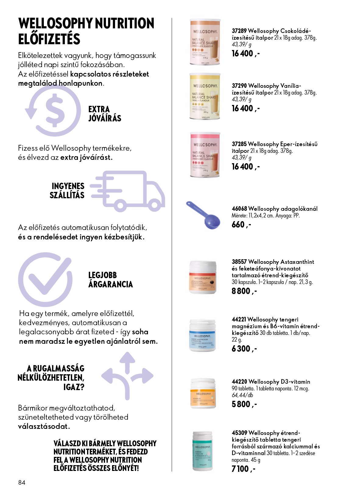 oriflame - Aktuális Oriflame szórólap érvényes szerdától 2026.06.17.-től keddtől 2026.07.07.-ig - page: 84