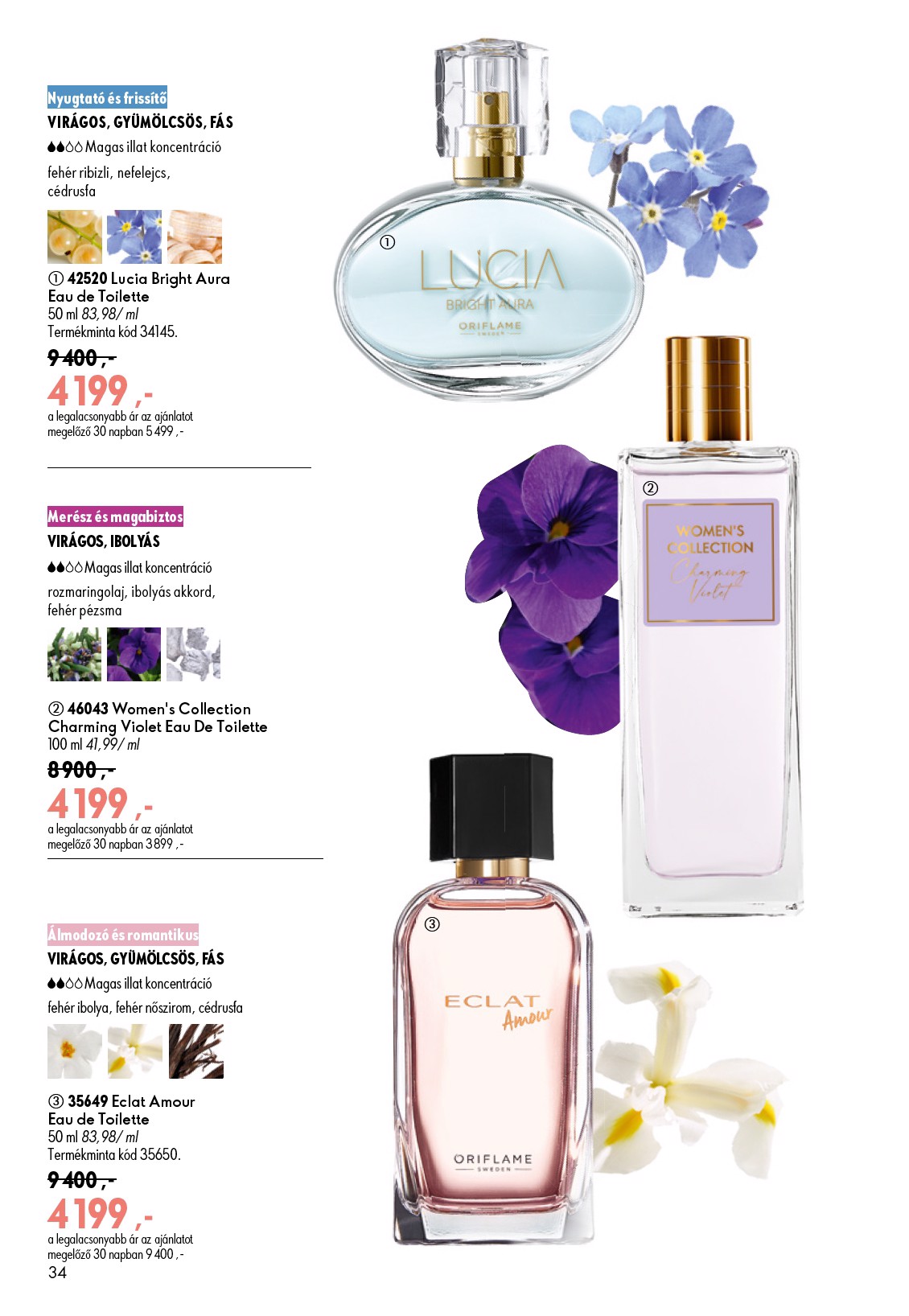 oriflame - Aktuális Oriflame szórólap érvényes szerdától 2026.06.17.-től keddtől 2026.07.07.-ig - page: 34