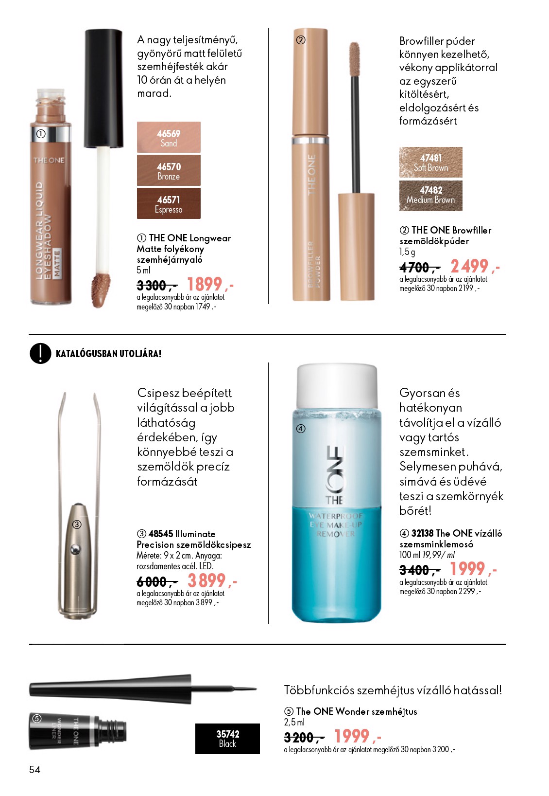 oriflame - Aktuális Oriflame szórólap érvényes szerdától 2026.06.17.-től keddtől 2026.07.07.-ig - page: 54