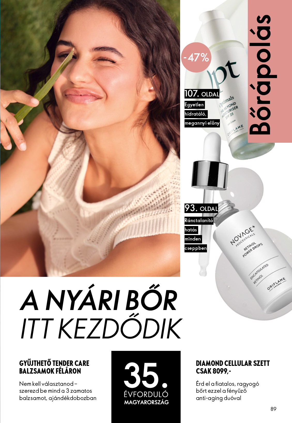 oriflame - Aktuális Oriflame szórólap érvényes szerdától 2026.06.17.-től keddtől 2026.07.07.-ig - page: 89