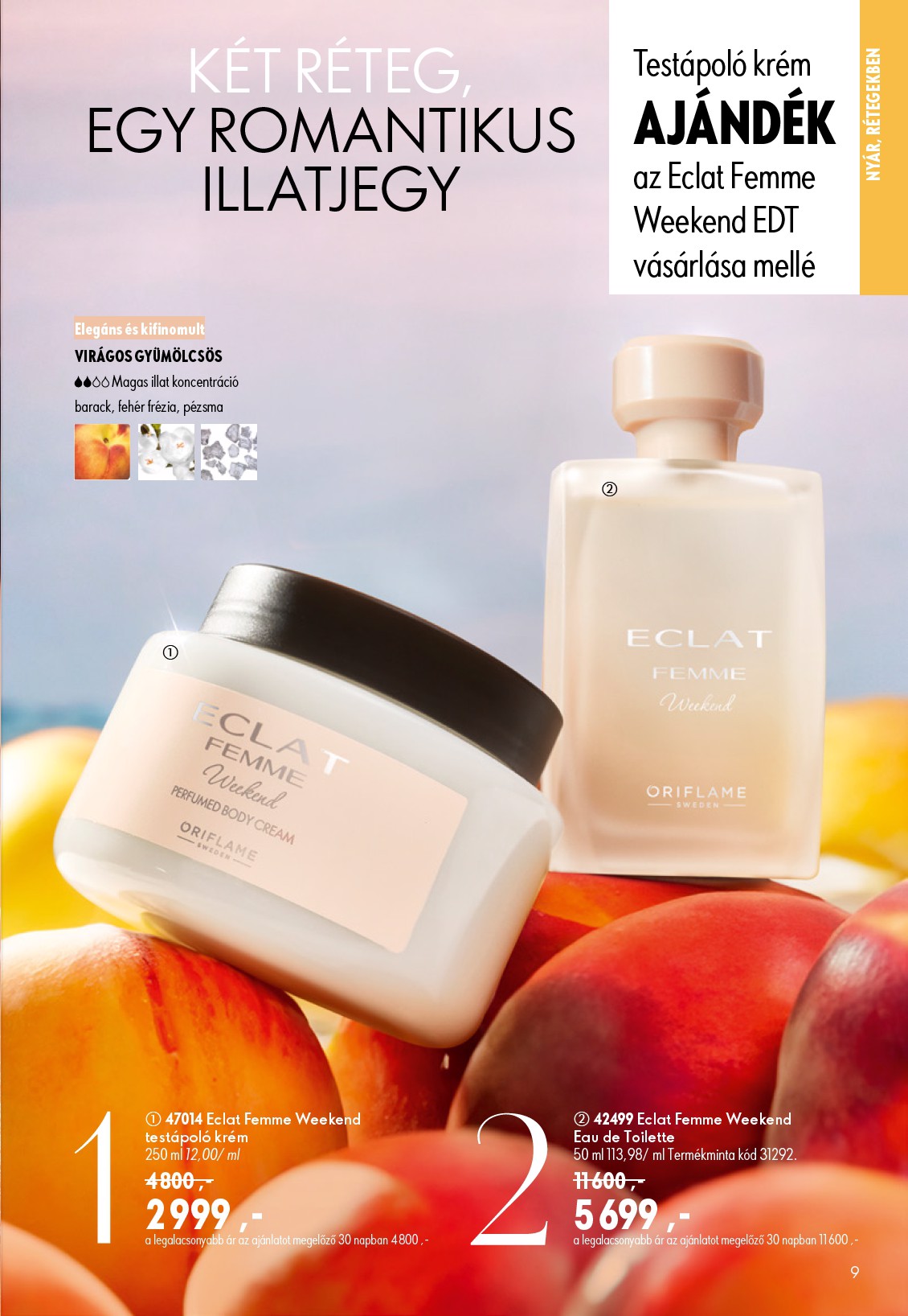 oriflame - Aktuális Oriflame szórólap érvényes szerdától 2026.06.17.-től keddtől 2026.07.07.-ig - page: 9