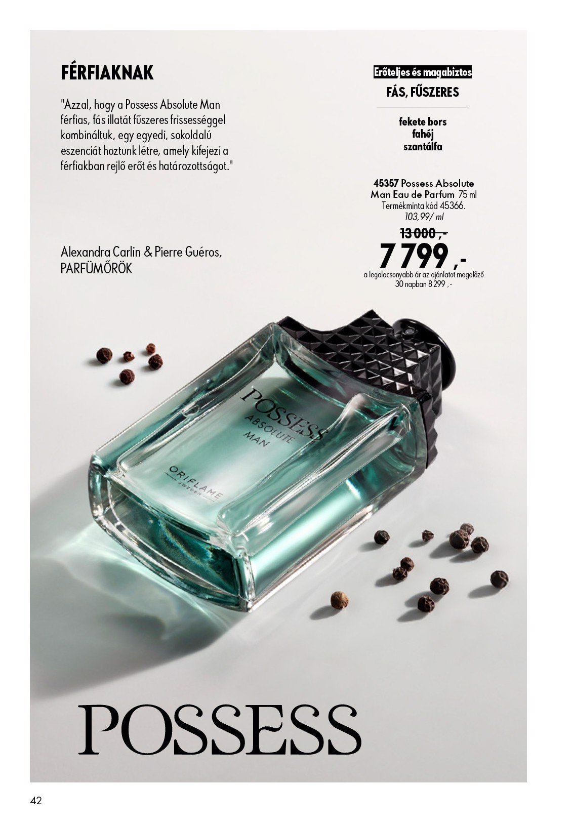 oriflame - Aktuális Oriflame szórólap érvényes szerdától 2026.06.17.-től keddtől 2026.07.07.-ig - page: 42