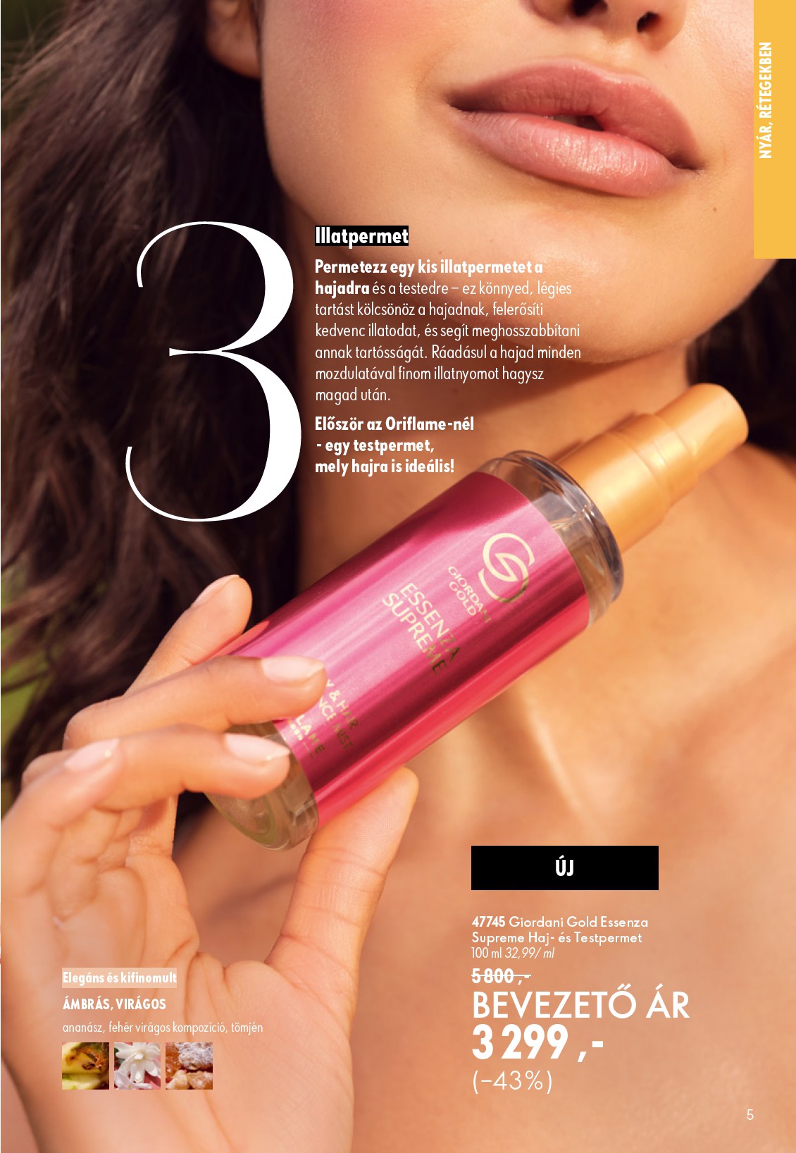 oriflame - Aktuális Oriflame szórólap érvényes szerdától 2026.06.17.-től keddtől 2026.07.07.-ig - page: 5