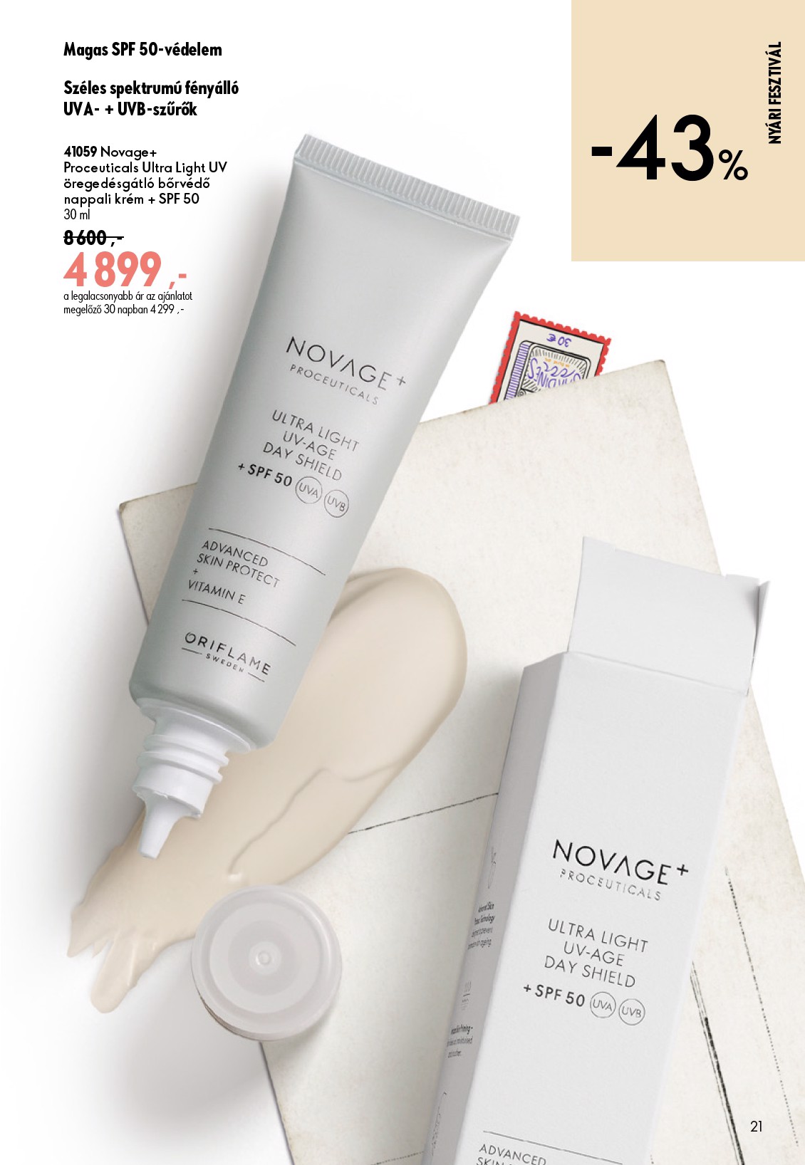 oriflame - Aktuális Oriflame szórólap érvényes szerdától 2026.07.08.-től keddtől 2026.07.28.-ig - page: 21