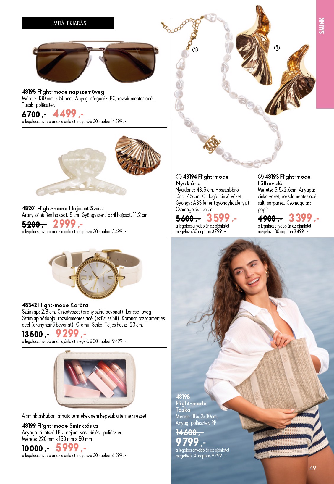 oriflame - Aktuális Oriflame szórólap érvényes szerdától 2026.07.08.-től keddtől 2026.07.28.-ig - page: 49