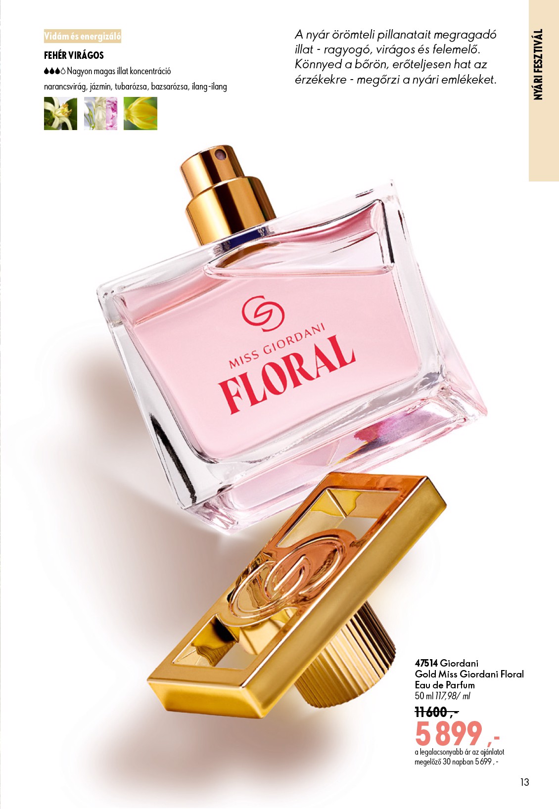 oriflame - Aktuális Oriflame szórólap érvényes szerdától 2026.07.08.-től keddtől 2026.07.28.-ig - page: 13