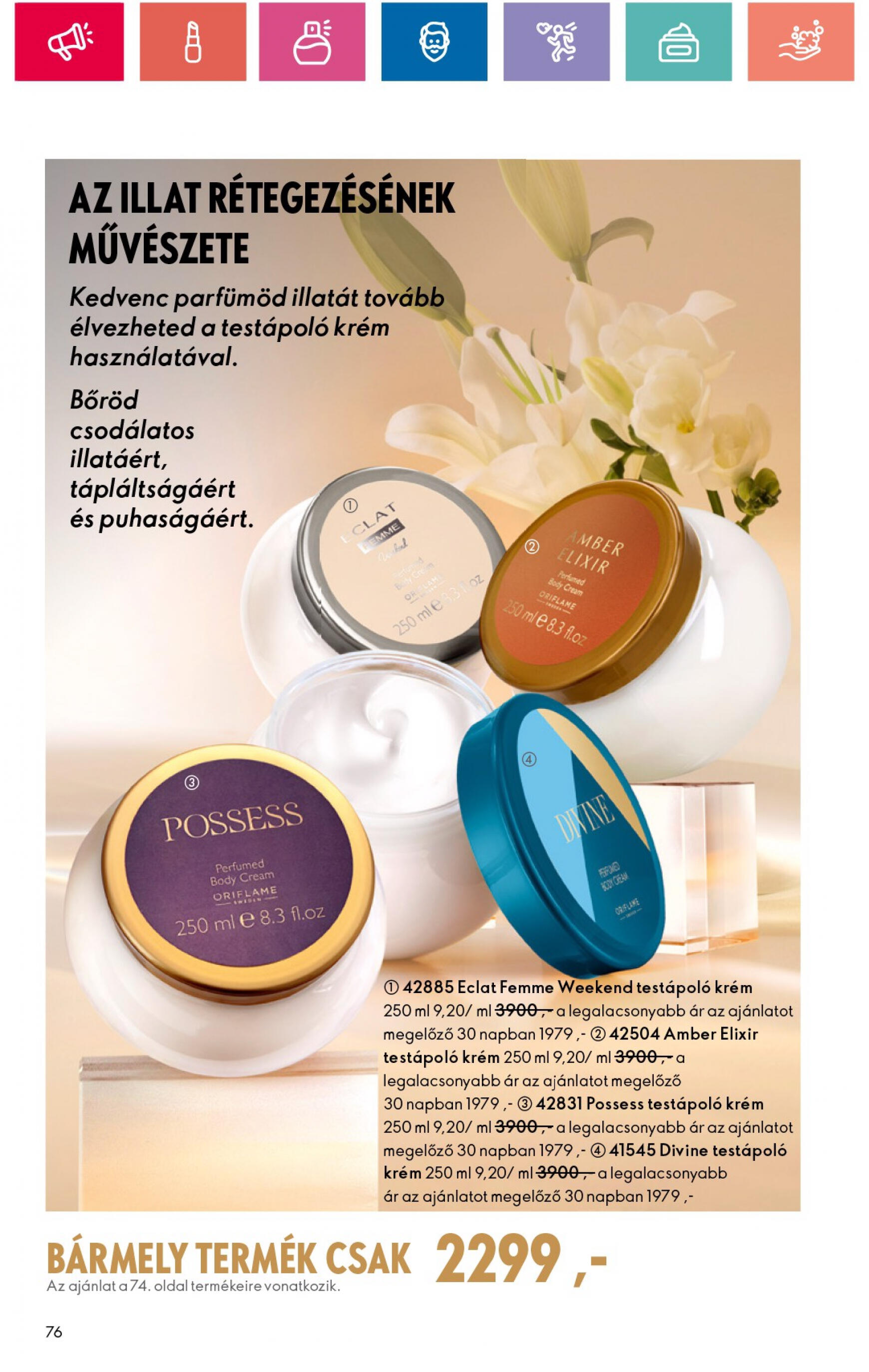 oriflame - Aktuális újság Oriflame 04.16. - 05.06. - page: 76