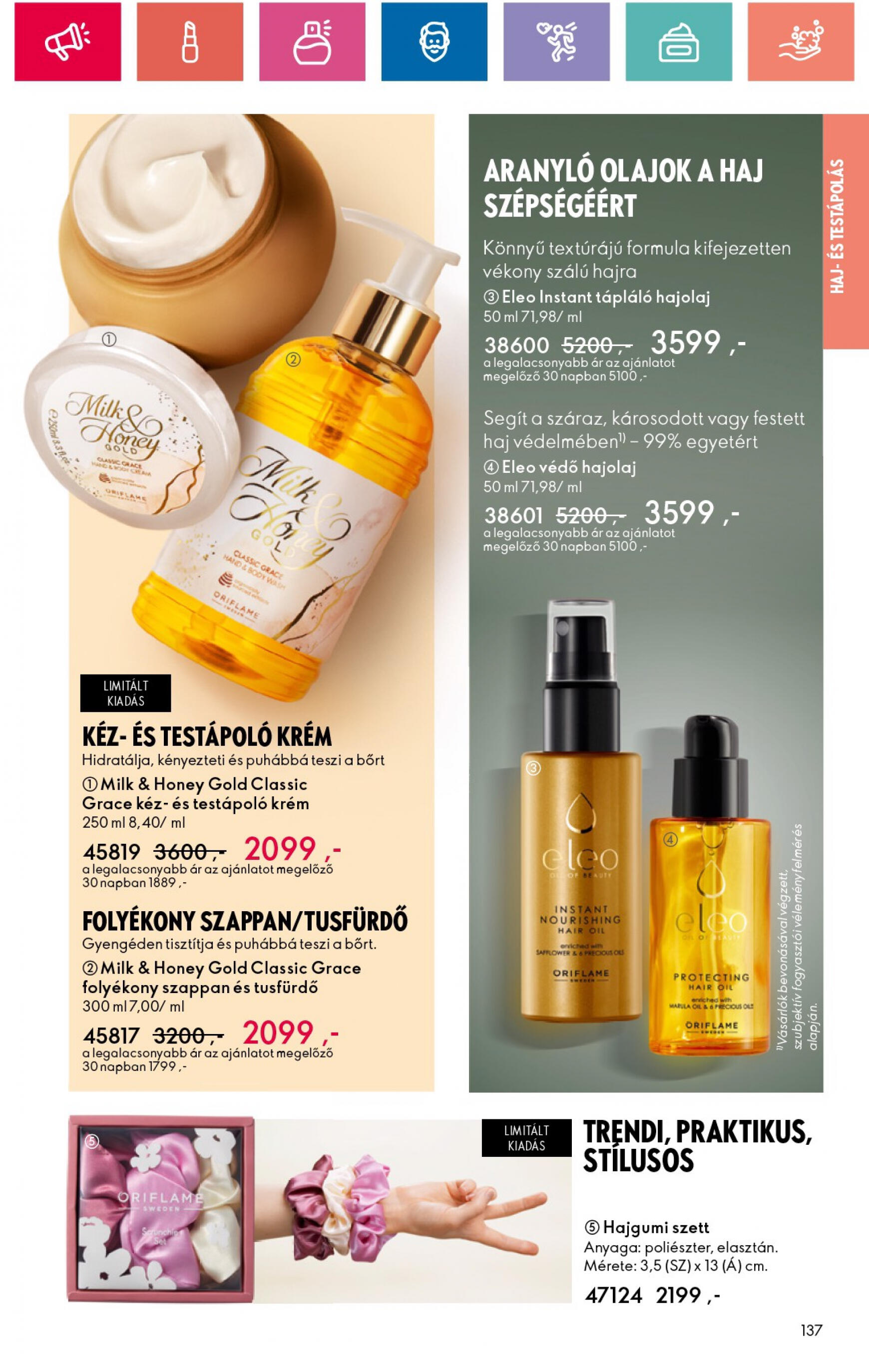 oriflame - Aktuális újság Oriflame 04.16. - 05.06. - page: 137