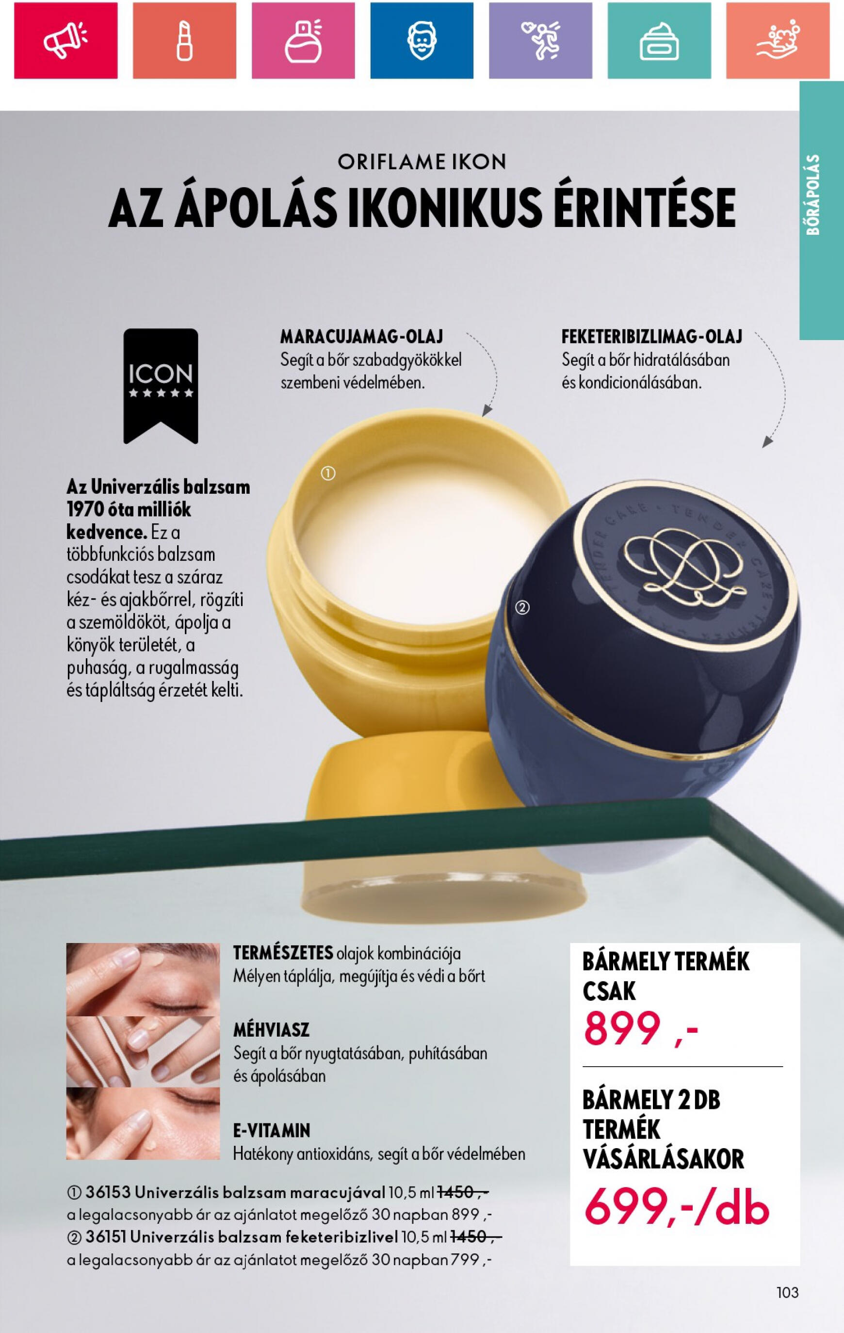 oriflame - Aktuális újság Oriflame 05.28. - 06.17. - page: 103