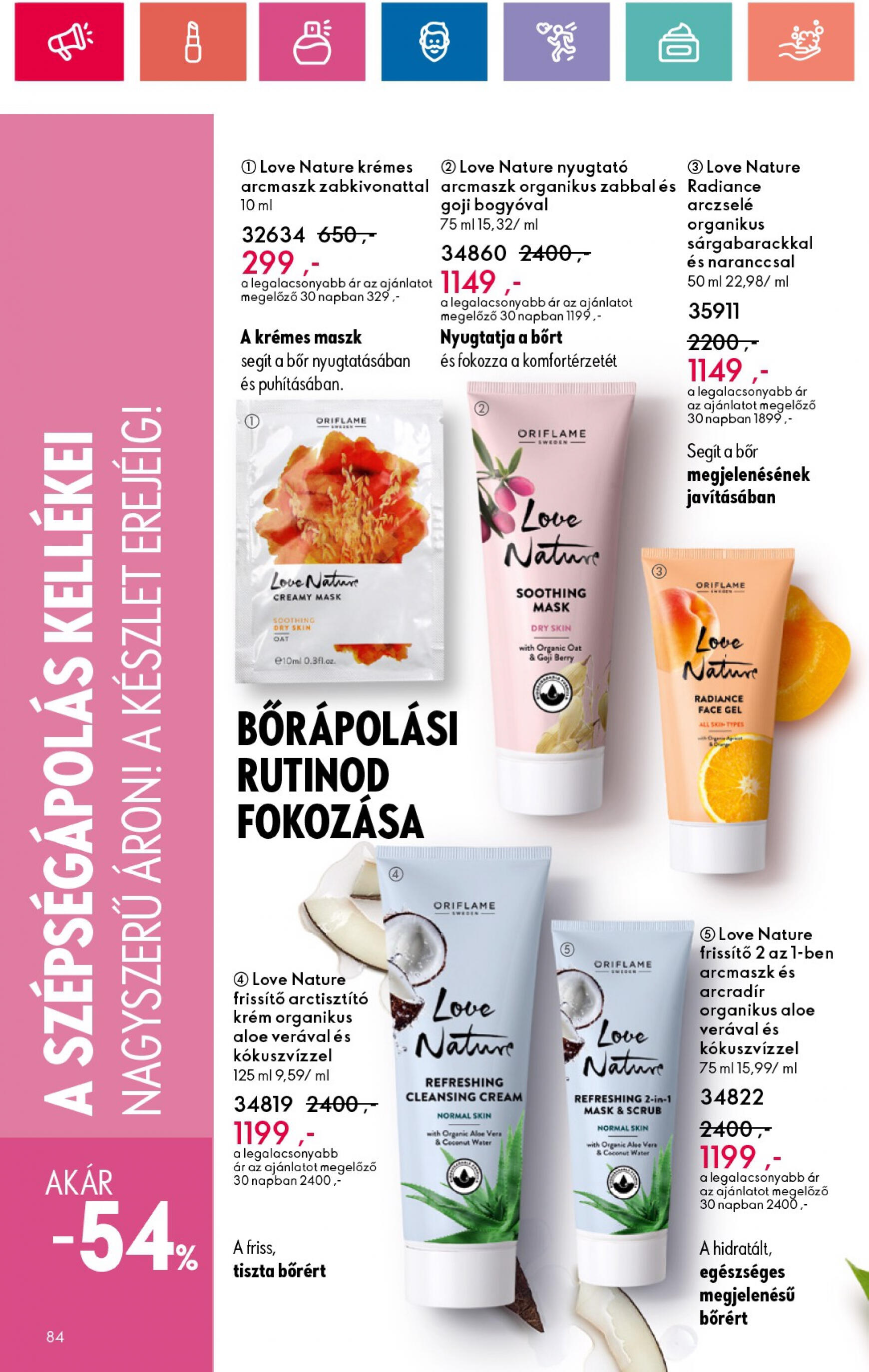 oriflame - Aktuális újság Oriflame 05.28. - 06.17. - page: 84