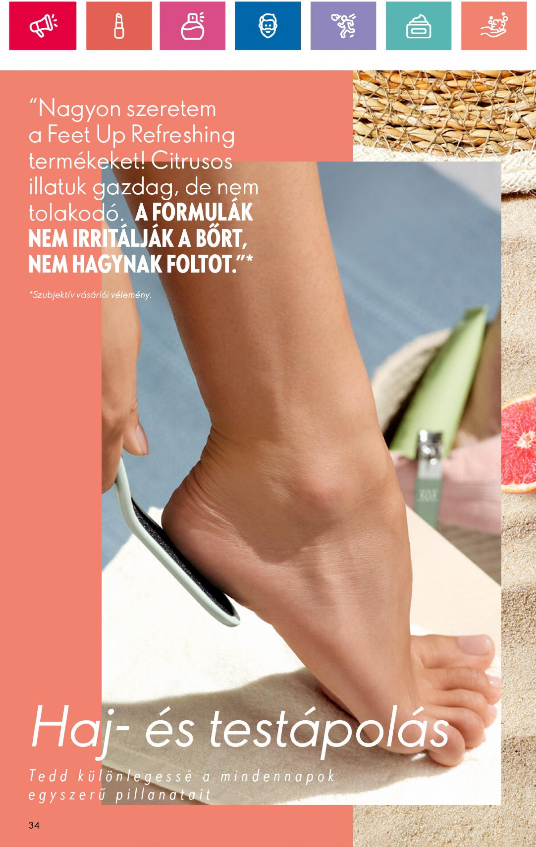 oriflame - Aktuális újság Oriflame 05.28. - 06.17. - page: 34