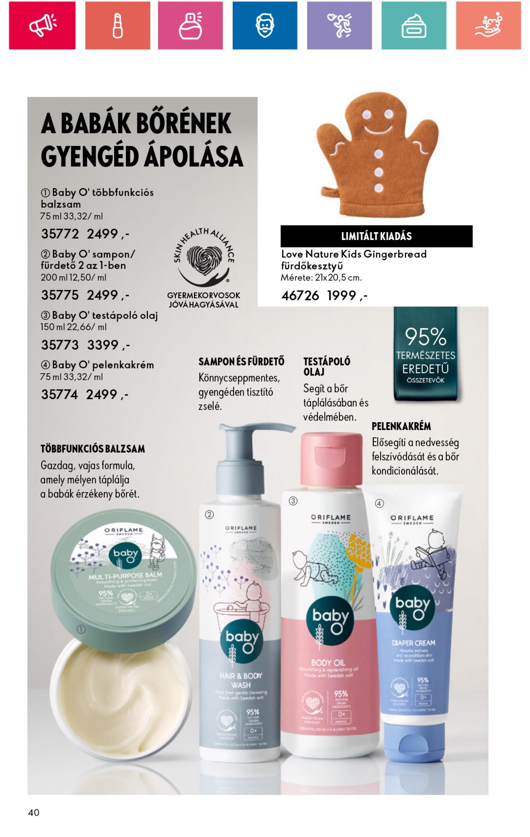 oriflame - Aktuális újság Oriflame 05.28. - 06.17. - page: 40