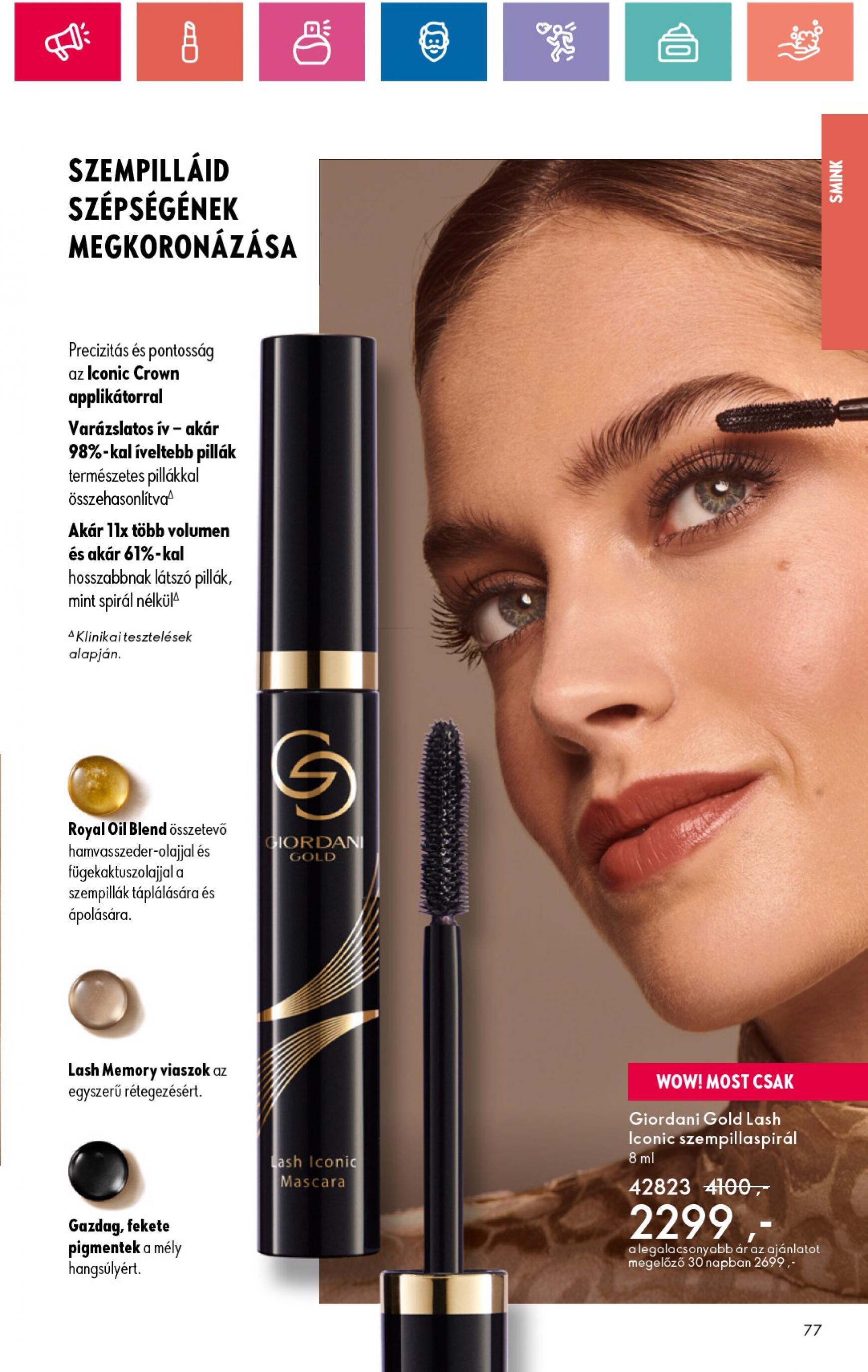 oriflame - Aktuális újság Oriflame 05.28. - 06.17. - page: 77