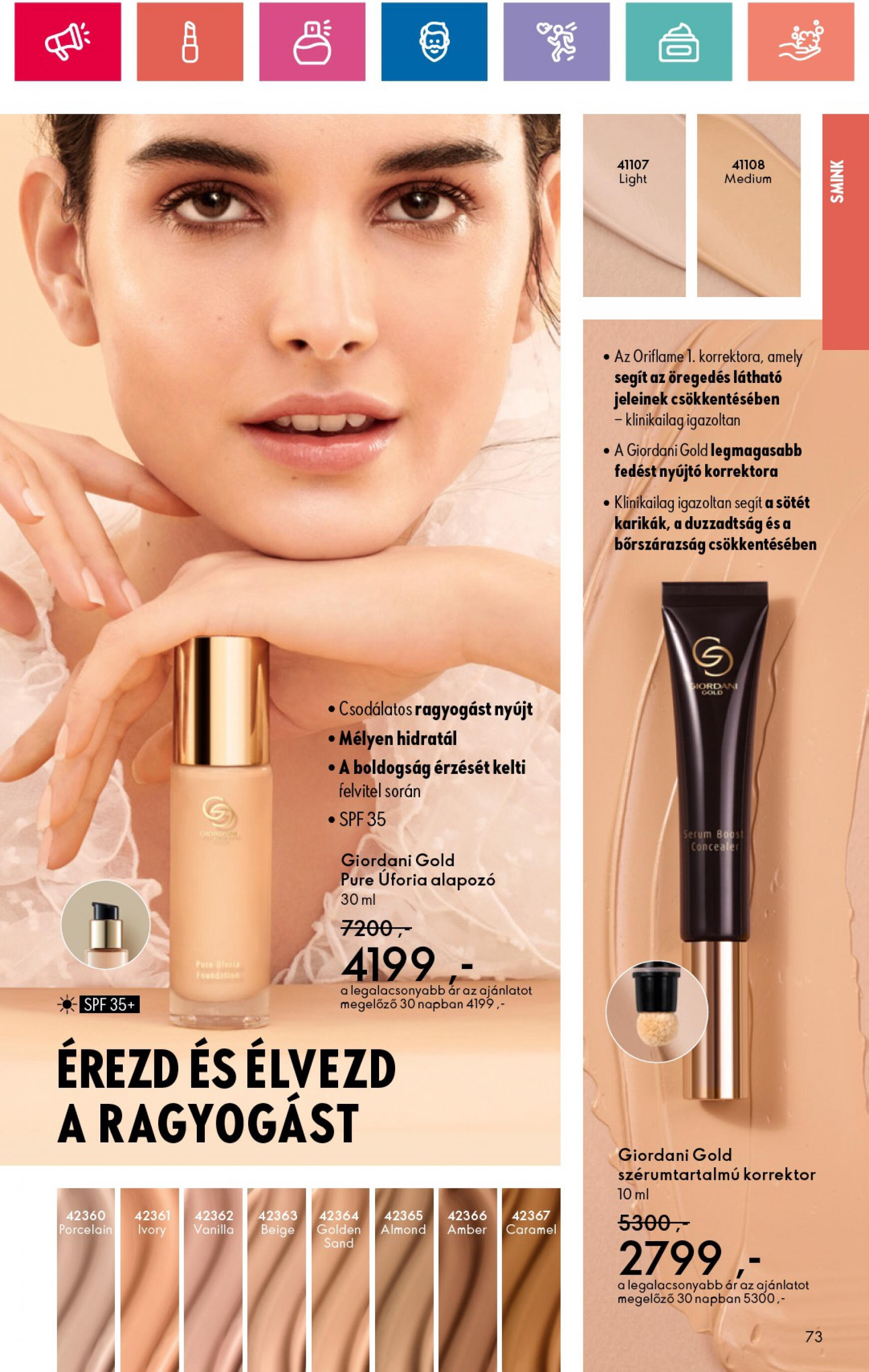 oriflame - Aktuális újság Oriflame 05.28. - 06.17. - page: 73