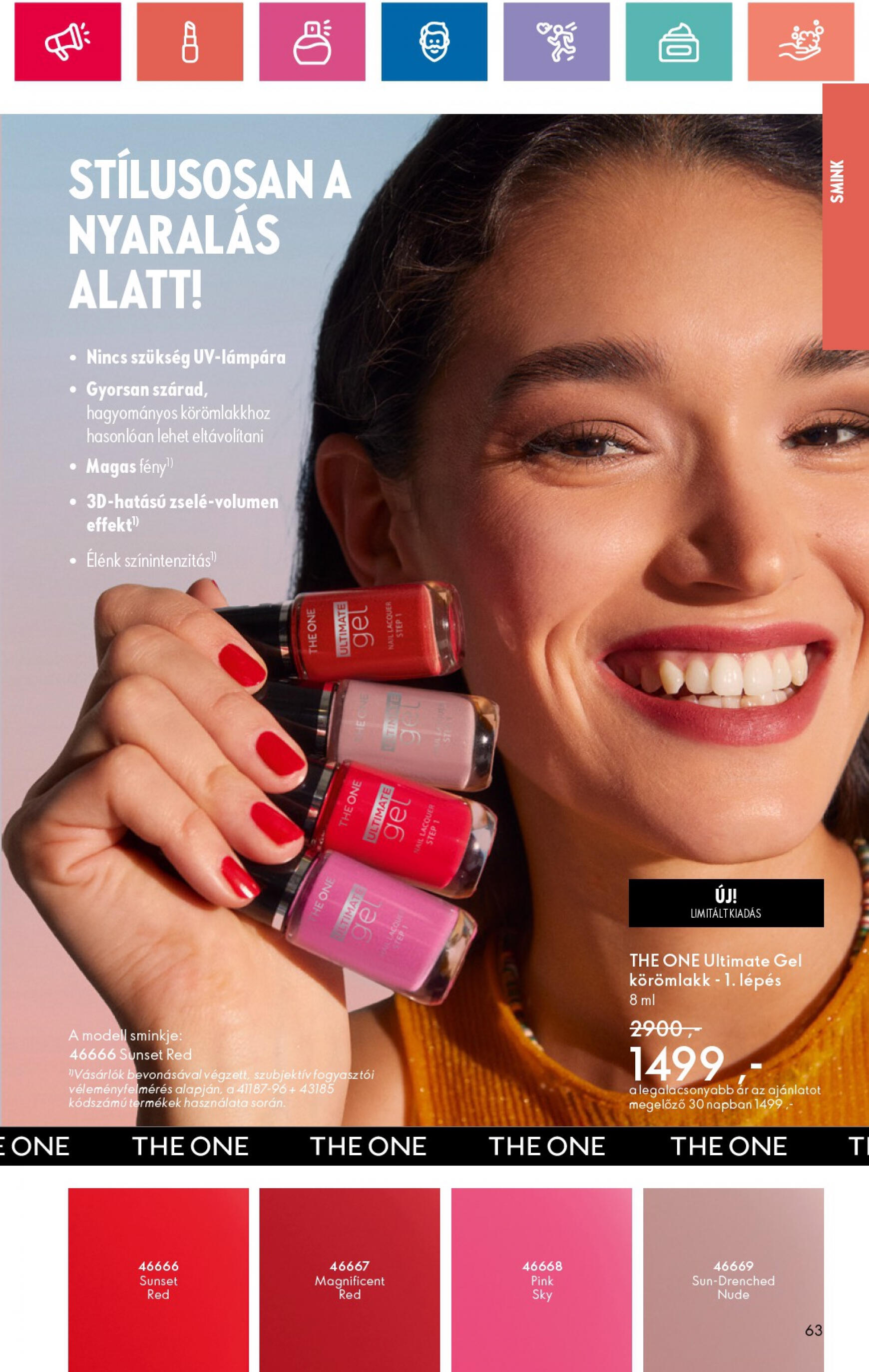 oriflame - Aktuális újság Oriflame 05.28. - 06.17. - page: 63