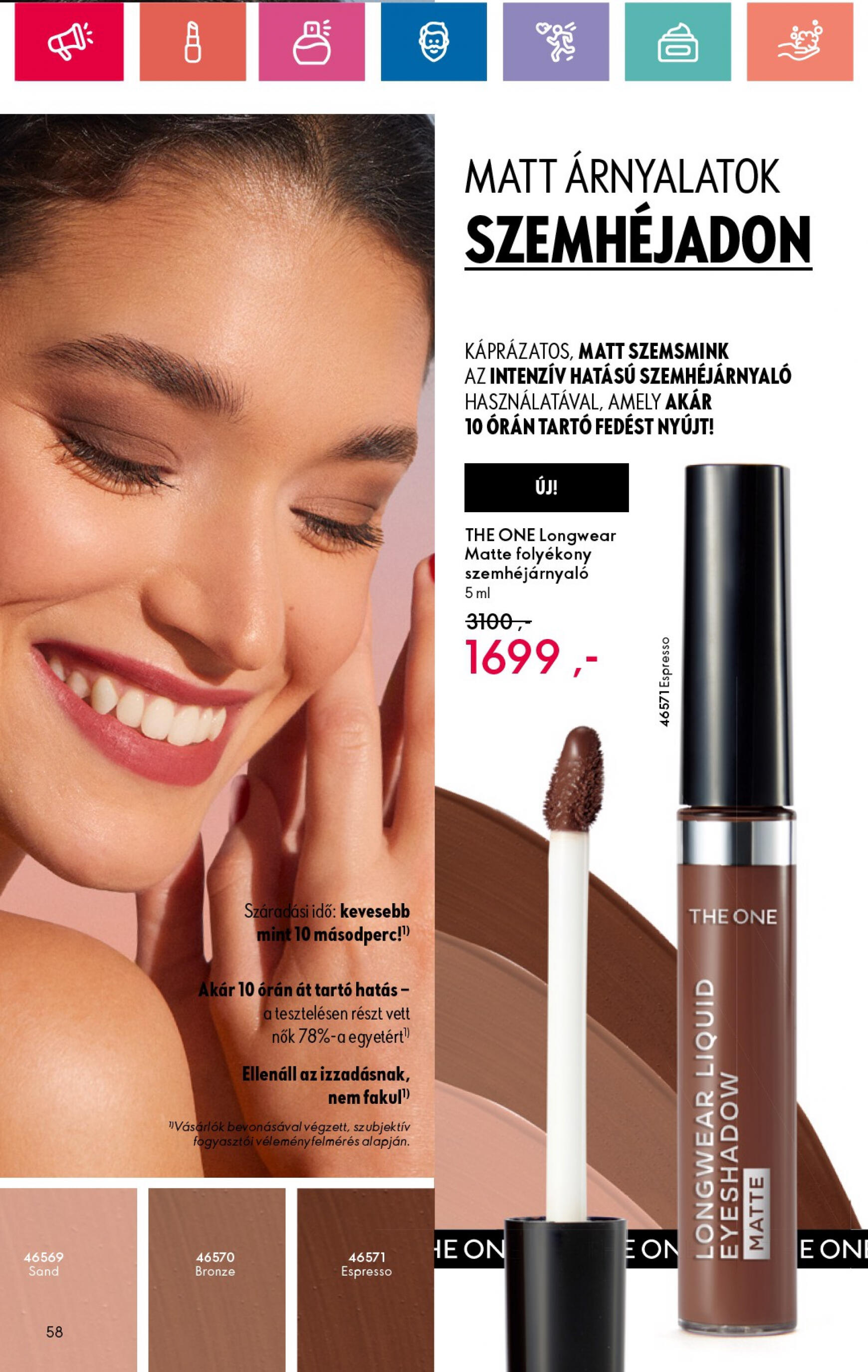 oriflame - Aktuális újság Oriflame 05.28. - 06.17. - page: 58