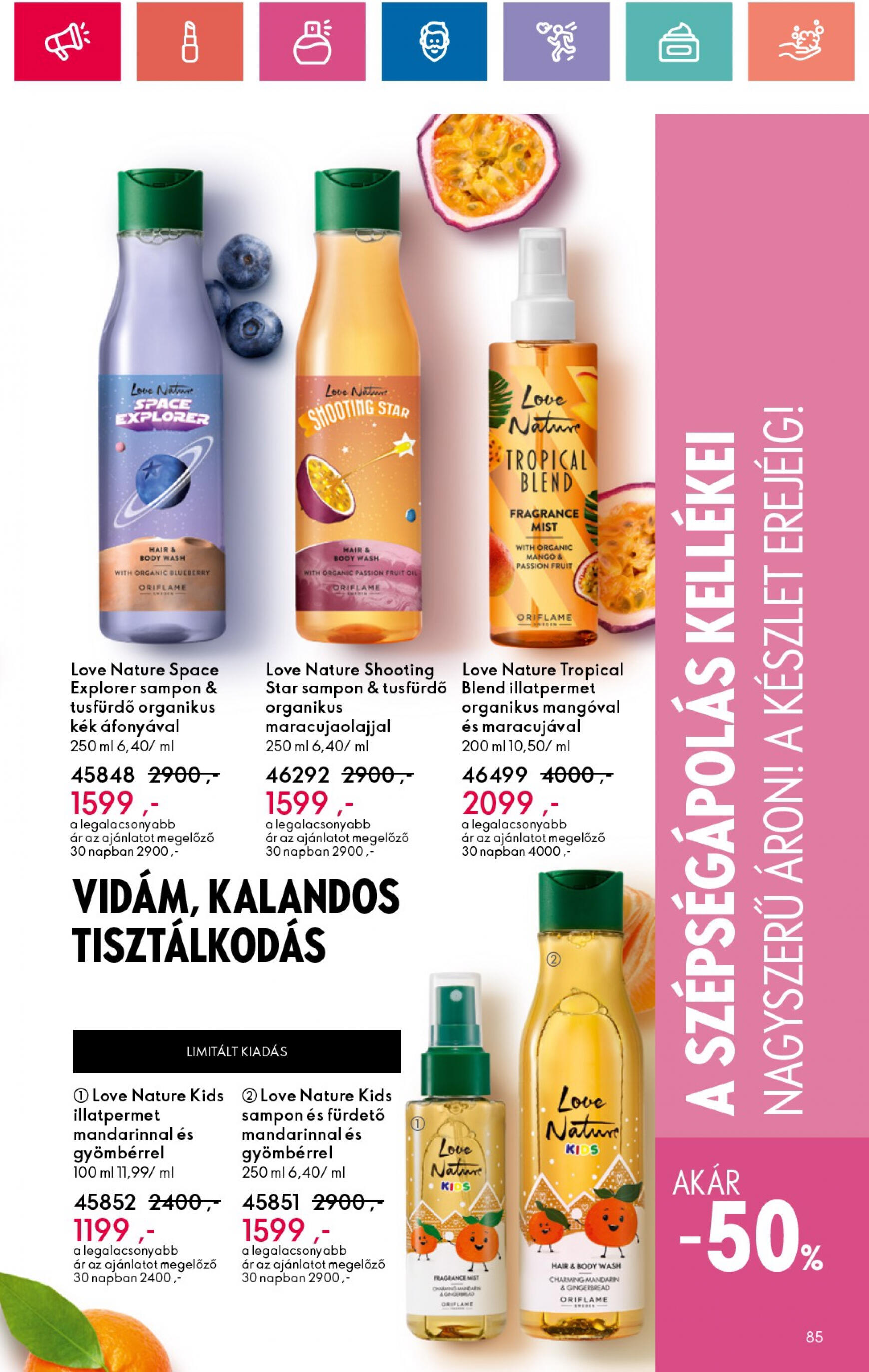 oriflame - Aktuális újság Oriflame 05.28. - 06.17. - page: 85