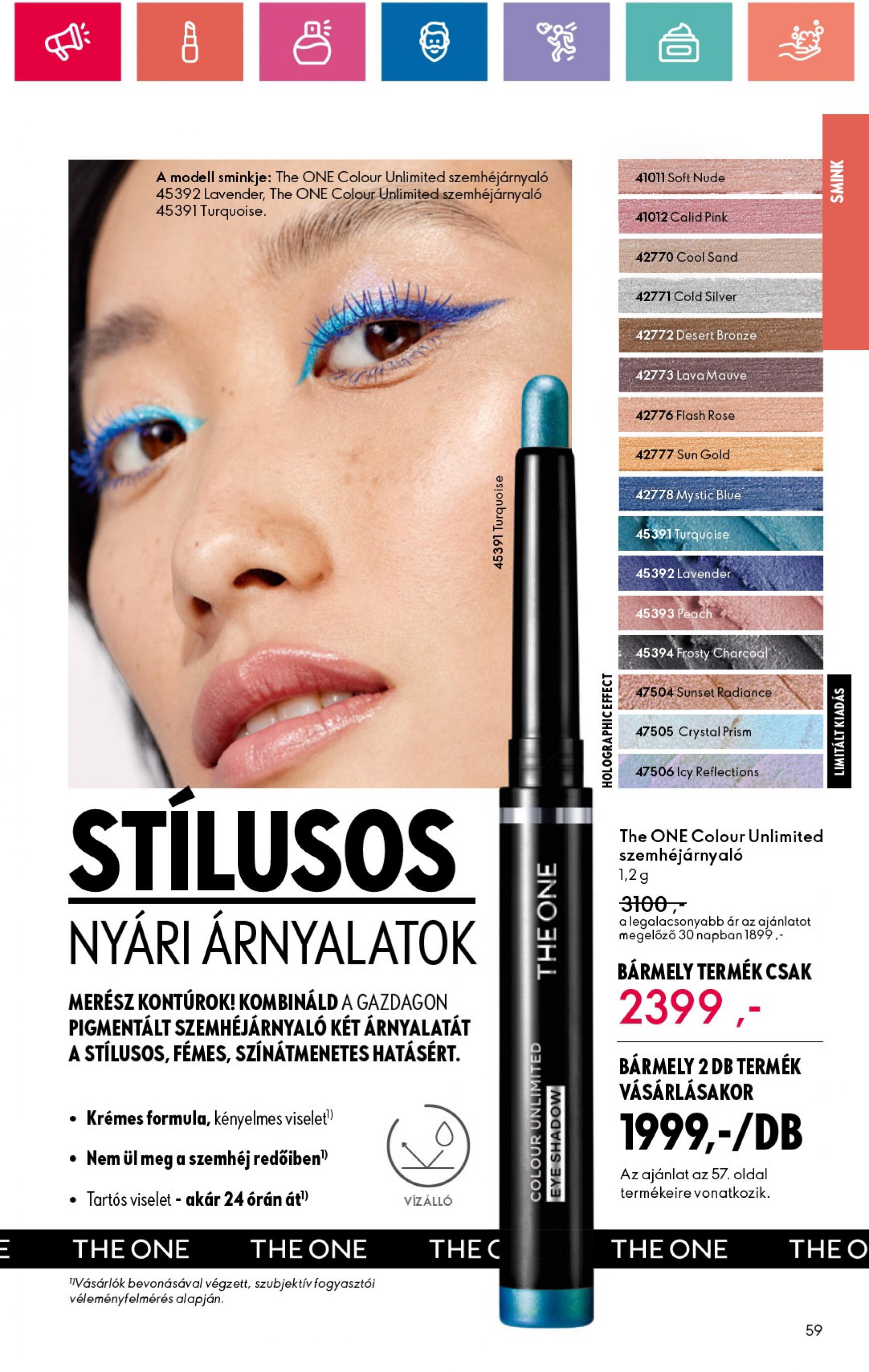 oriflame - Aktuális újság Oriflame 05.28. - 06.17. - page: 59