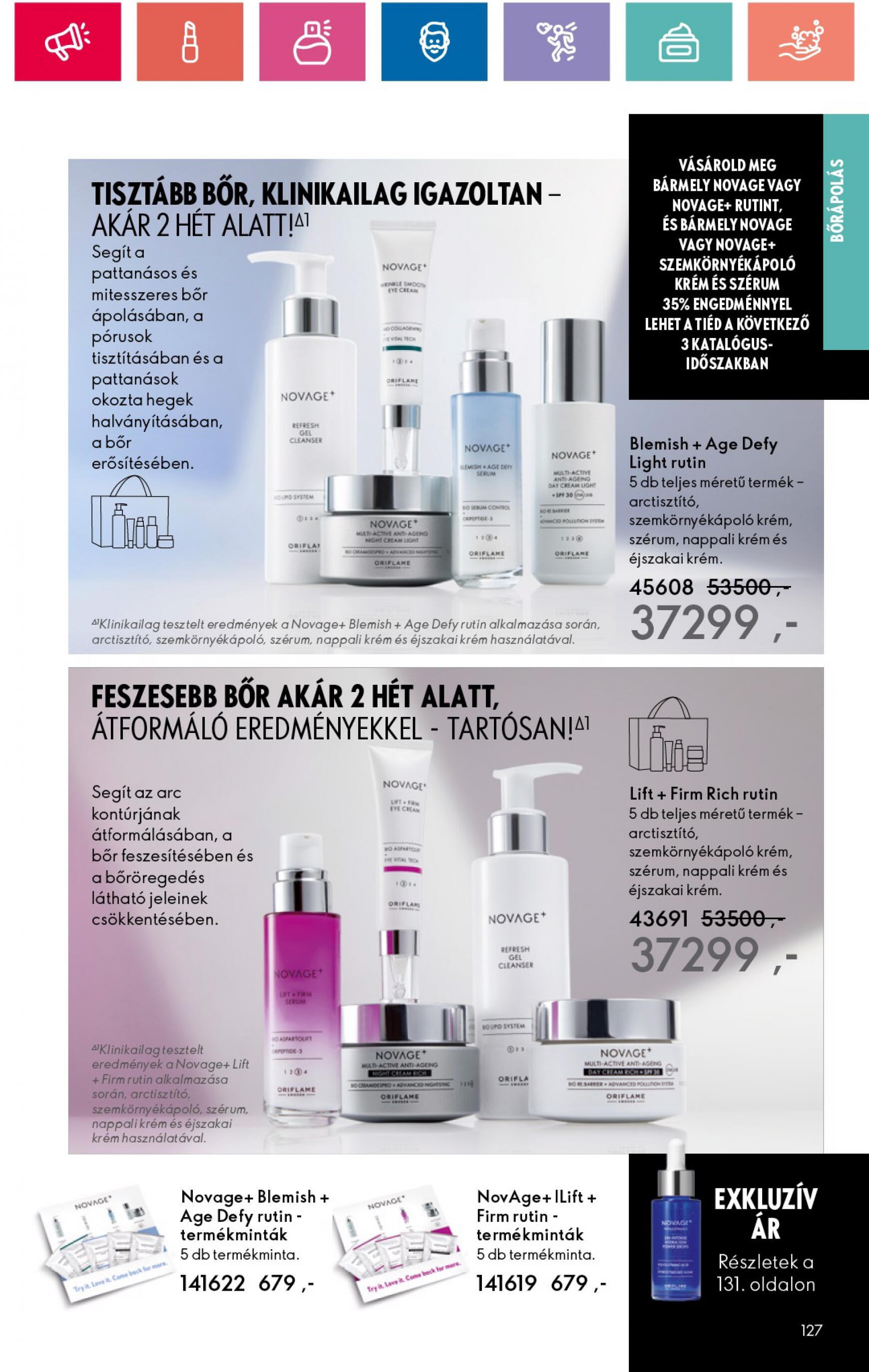 oriflame - Aktuális újság Oriflame 05.28. - 06.17. - page: 127