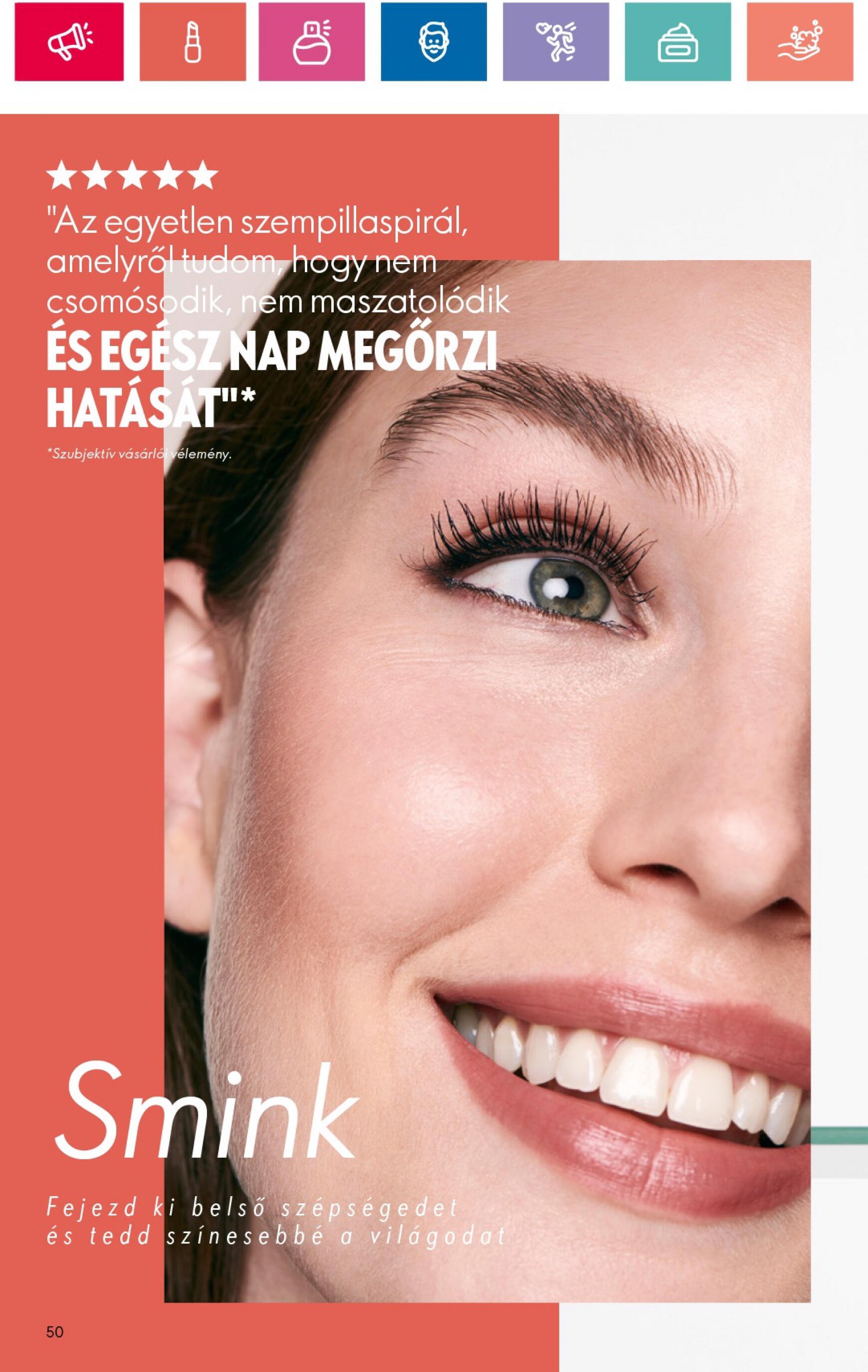 oriflame - Aktuális újság Oriflame 05.28. - 06.17. - page: 50