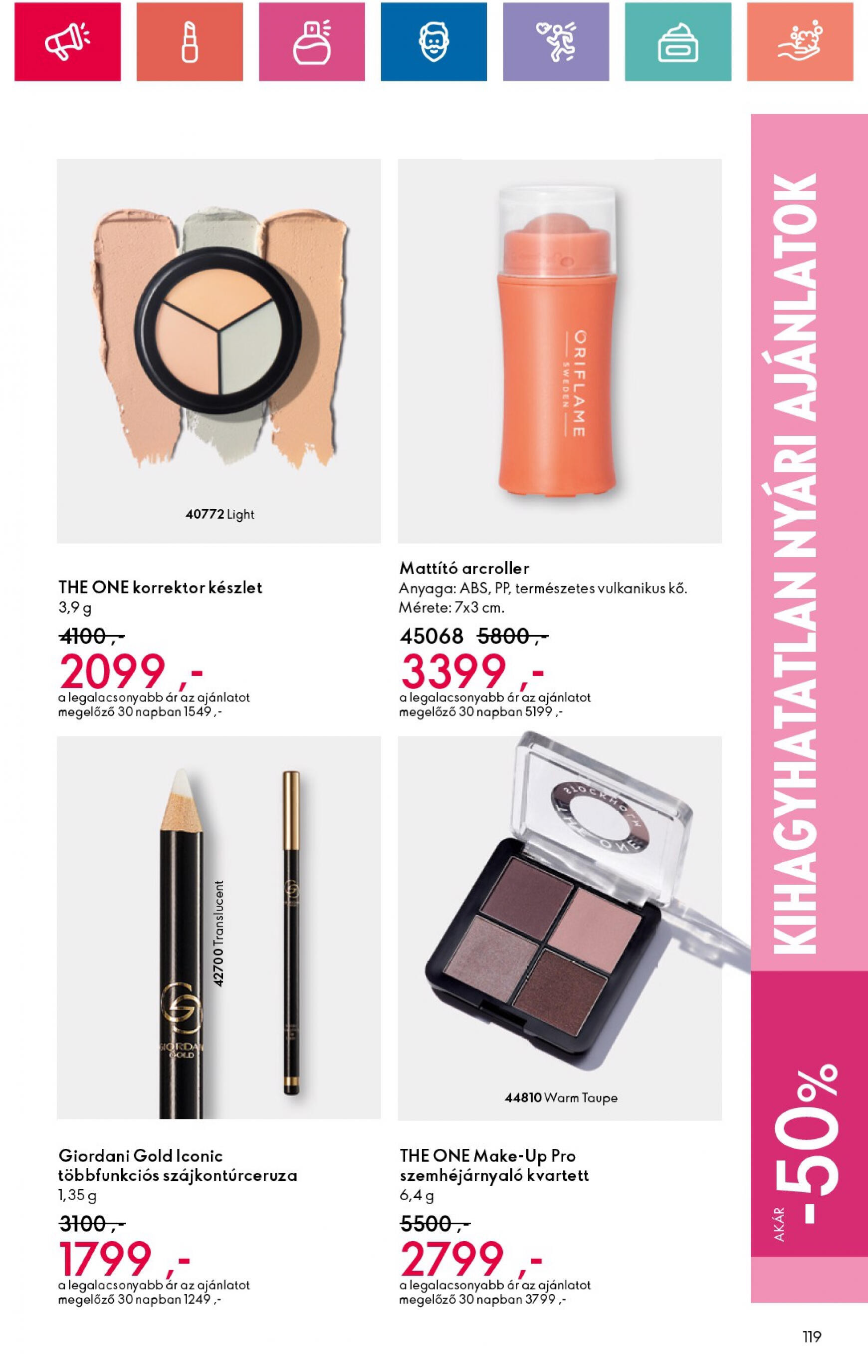 oriflame - Aktuális újság Oriflame 06.18. - 07.08. - page: 119