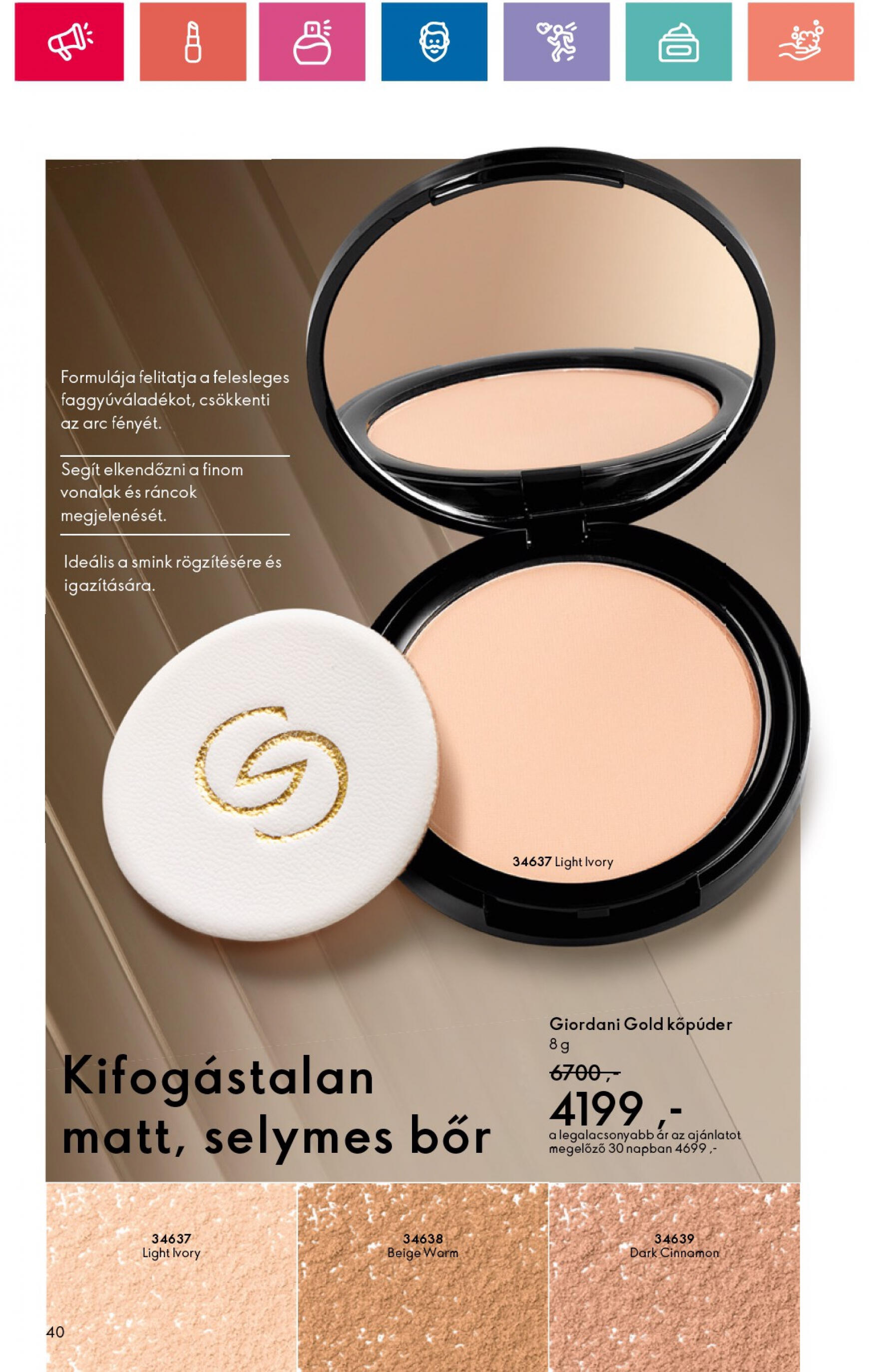 oriflame - Aktuális újság Oriflame 06.18. - 07.08. - page: 40