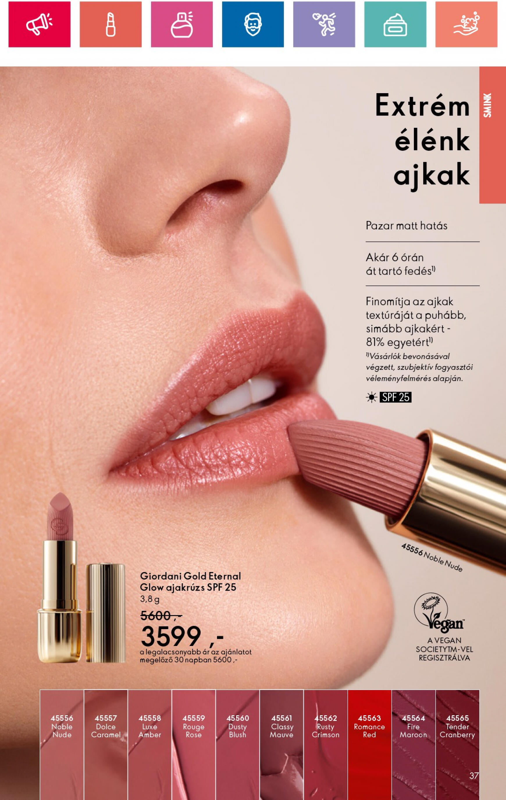 oriflame - Aktuális újság Oriflame 06.18. - 07.08. - page: 37