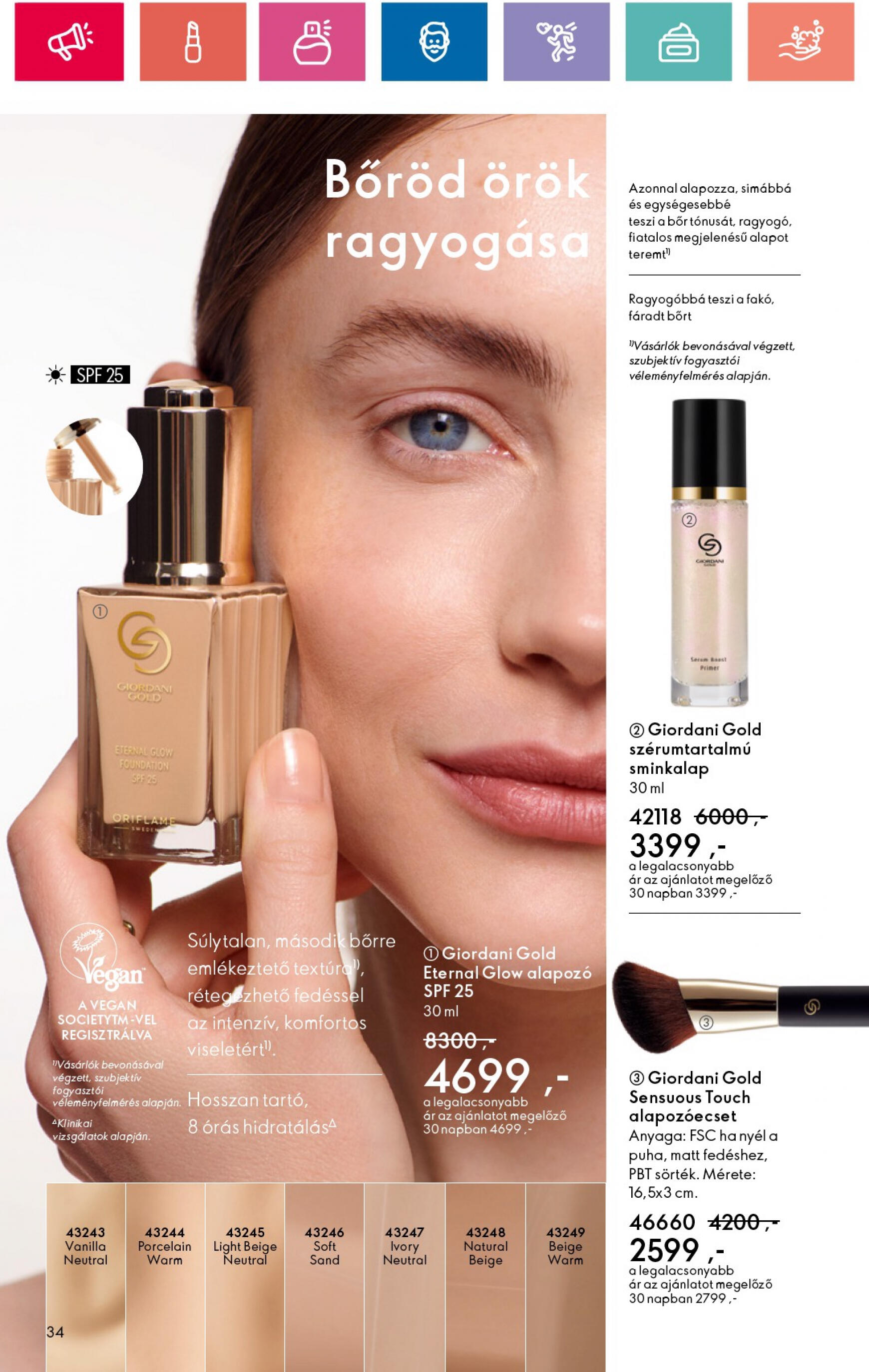 oriflame - Aktuális újság Oriflame 06.18. - 07.08. - page: 34