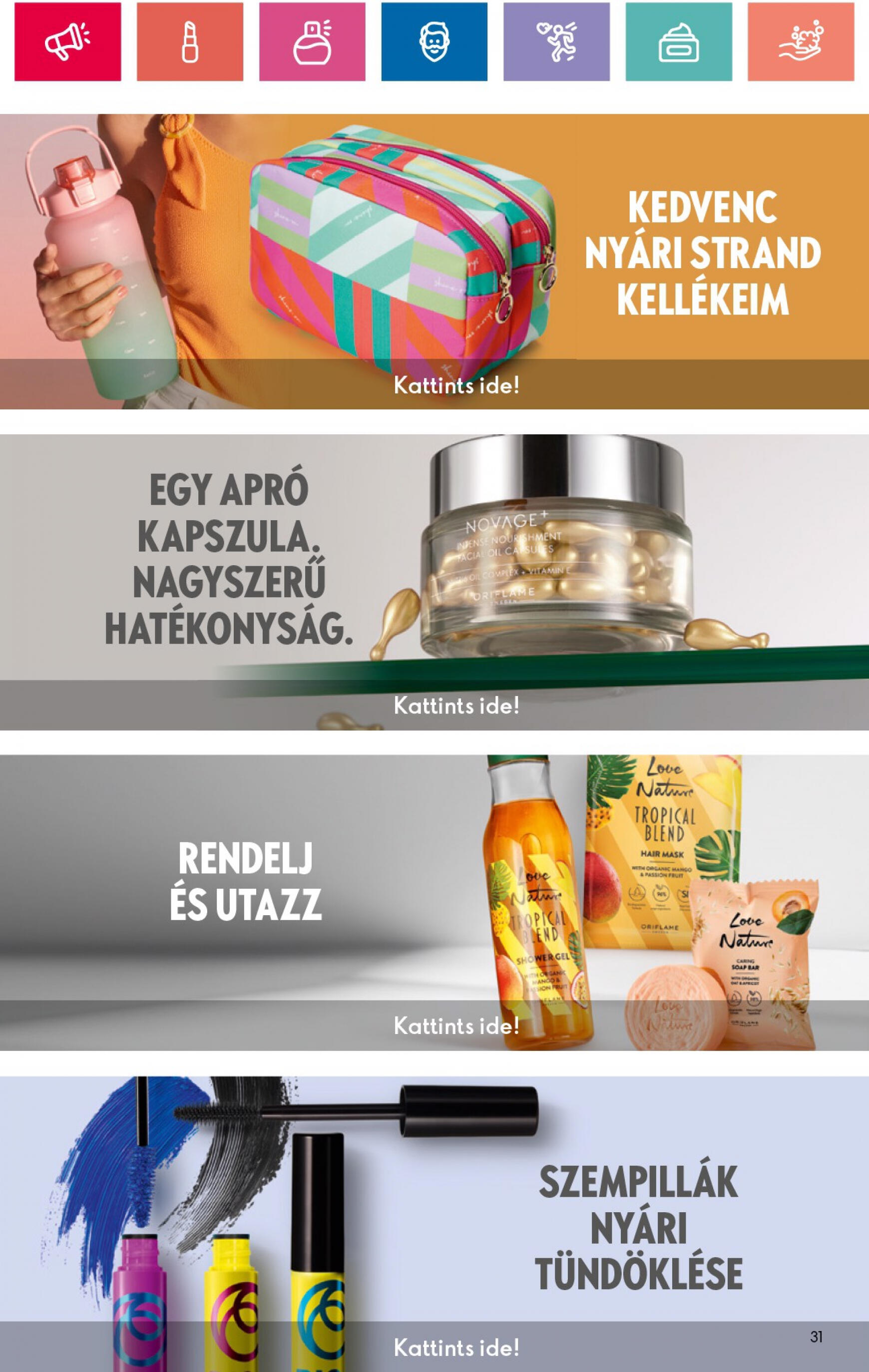 oriflame - Aktuális újság Oriflame 06.18. - 07.08. - page: 31