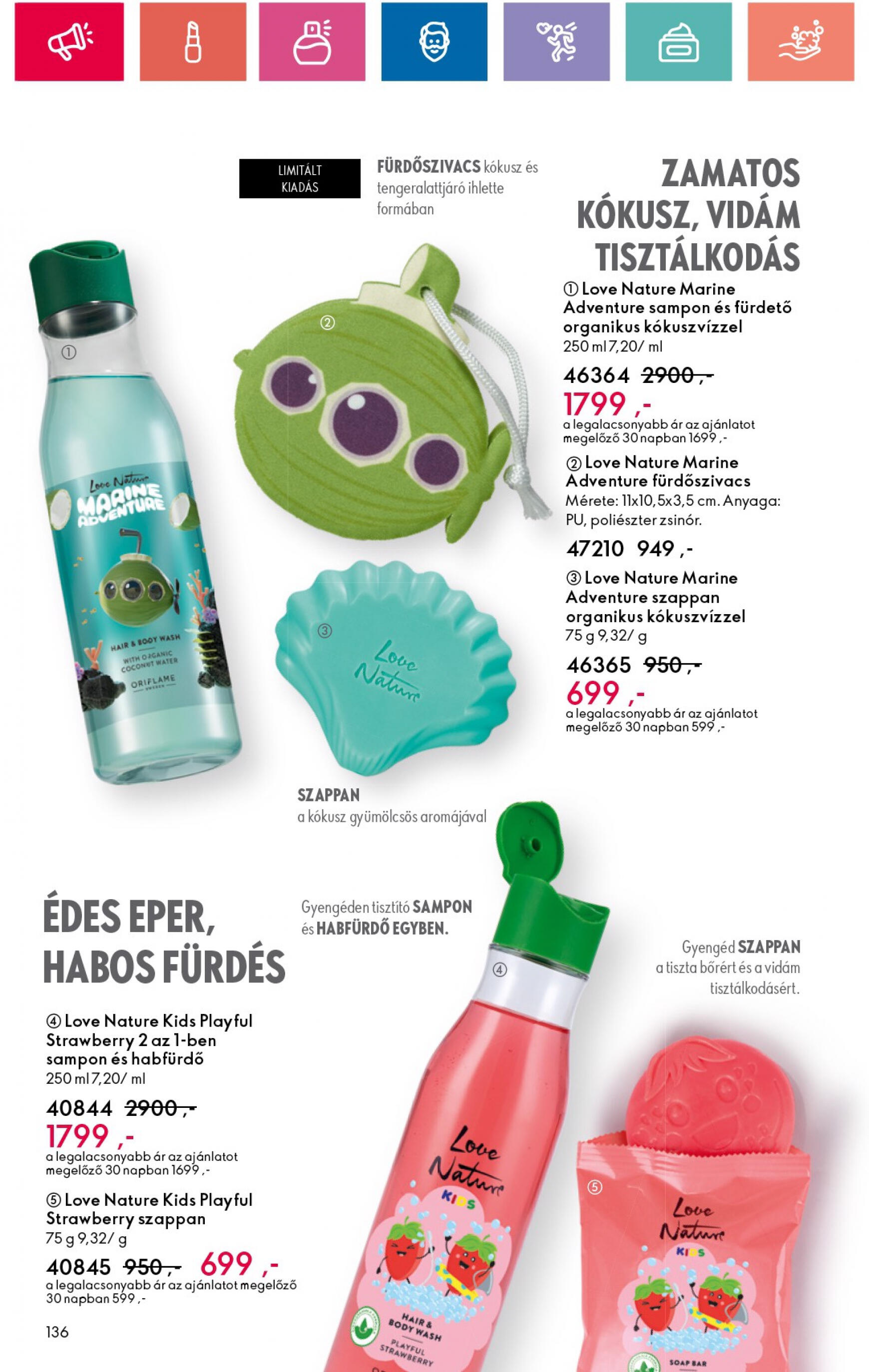 oriflame - Aktuális újság Oriflame 06.18. - 07.08. - page: 136