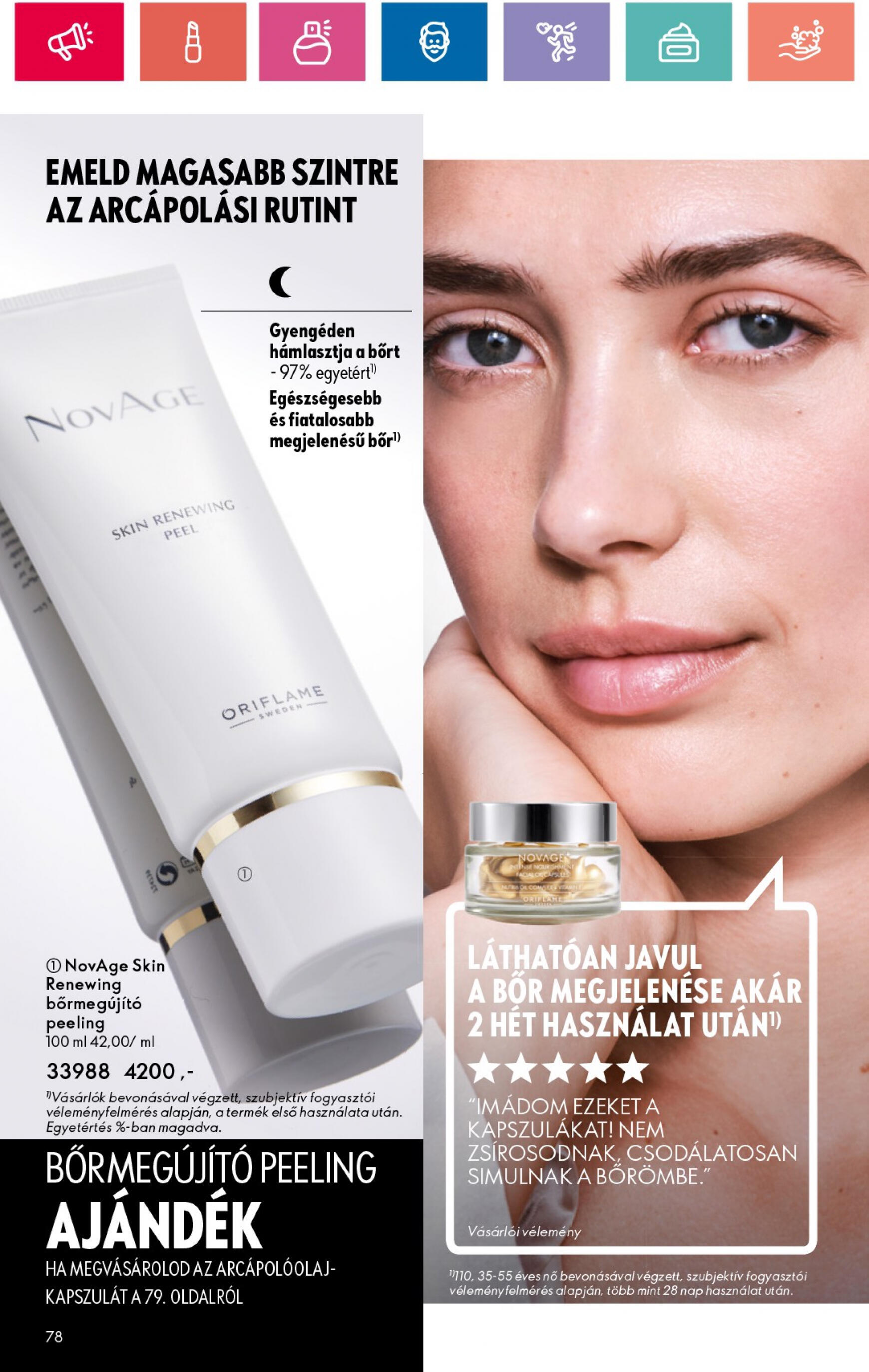 oriflame - Aktuális újság Oriflame 06.18. - 07.08. - page: 78