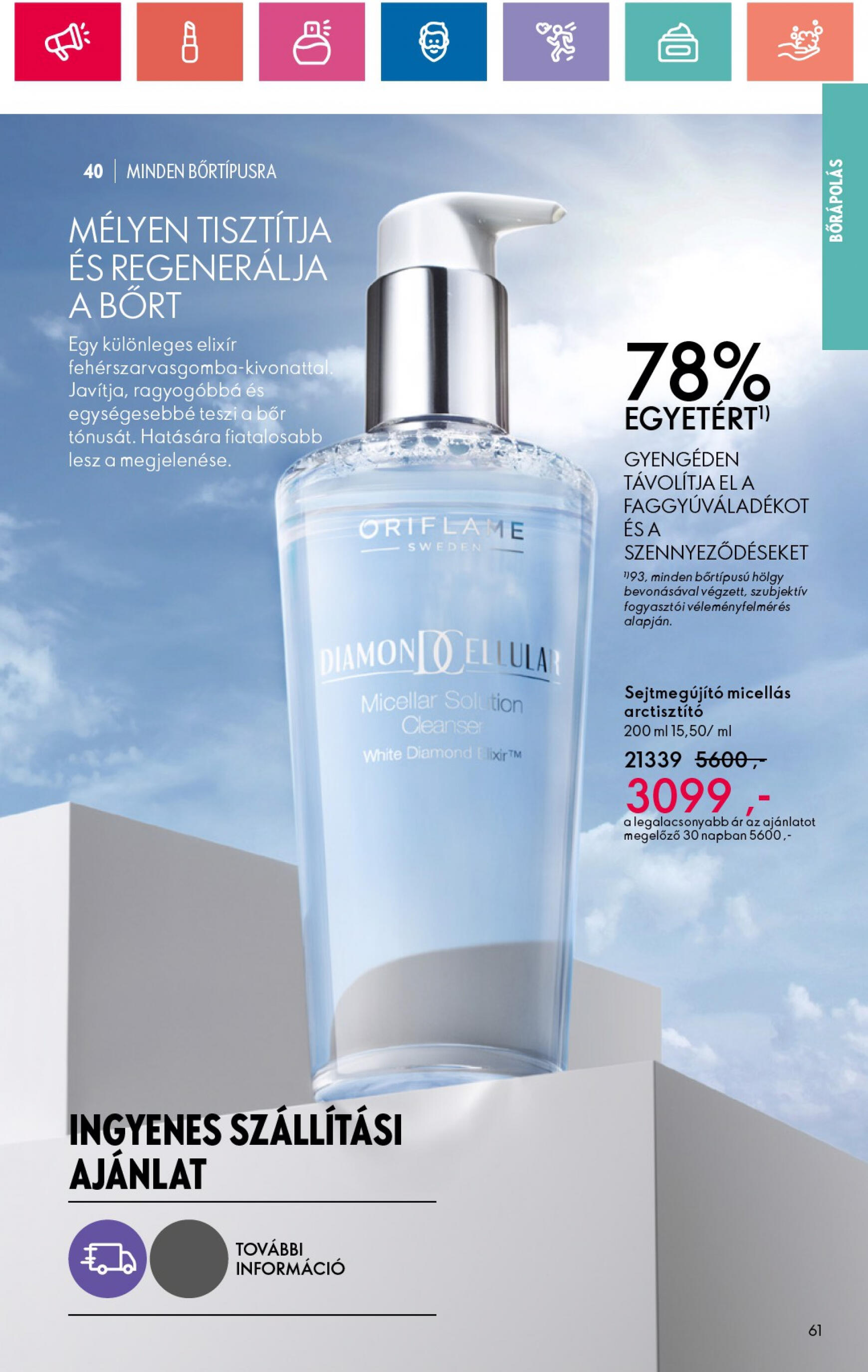 oriflame - Aktuális újság Oriflame 06.18. - 07.08. - page: 61