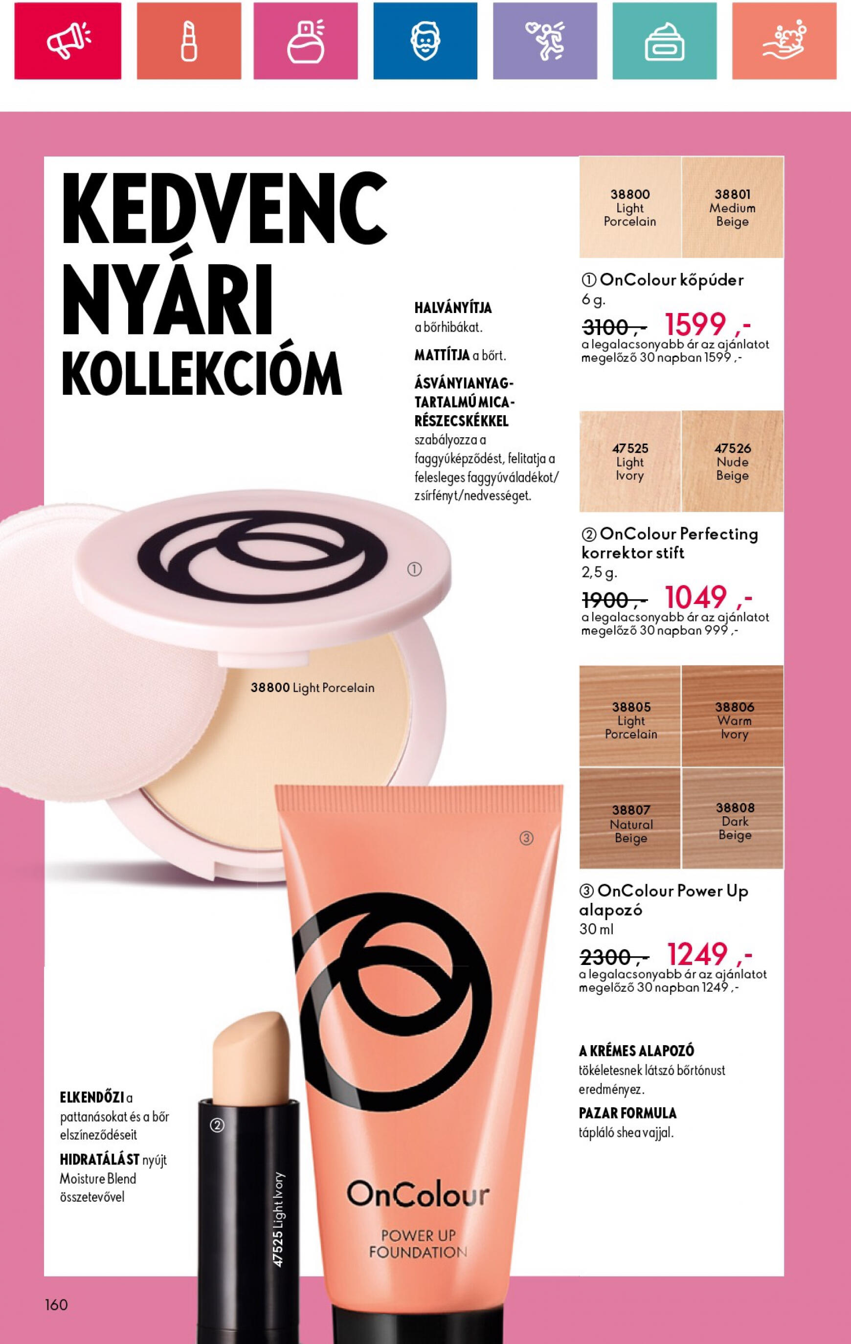 oriflame - Aktuális újság Oriflame 06.18. - 07.08. - page: 160