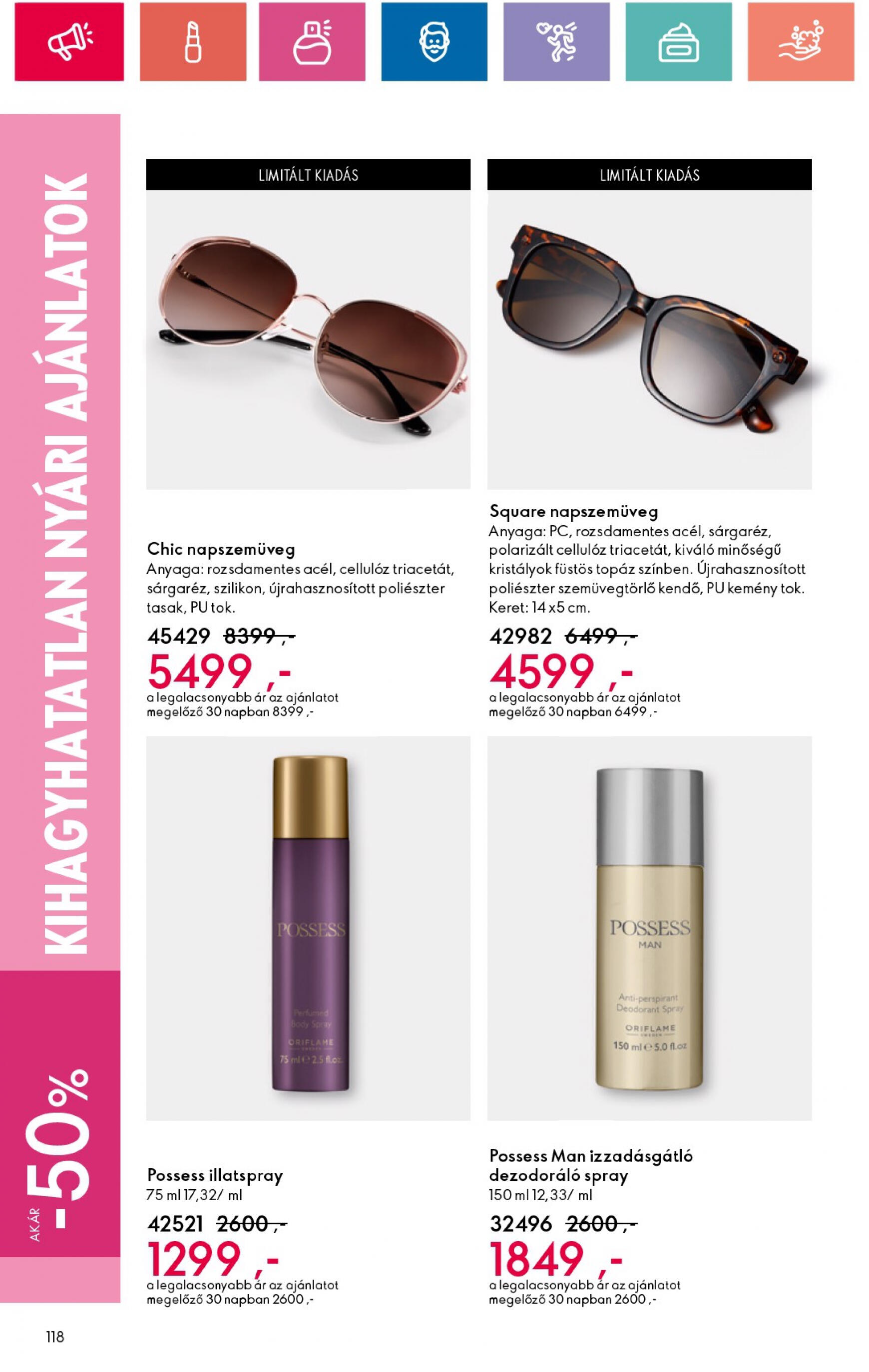 oriflame - Aktuális újság Oriflame 06.18. - 07.08. - page: 118