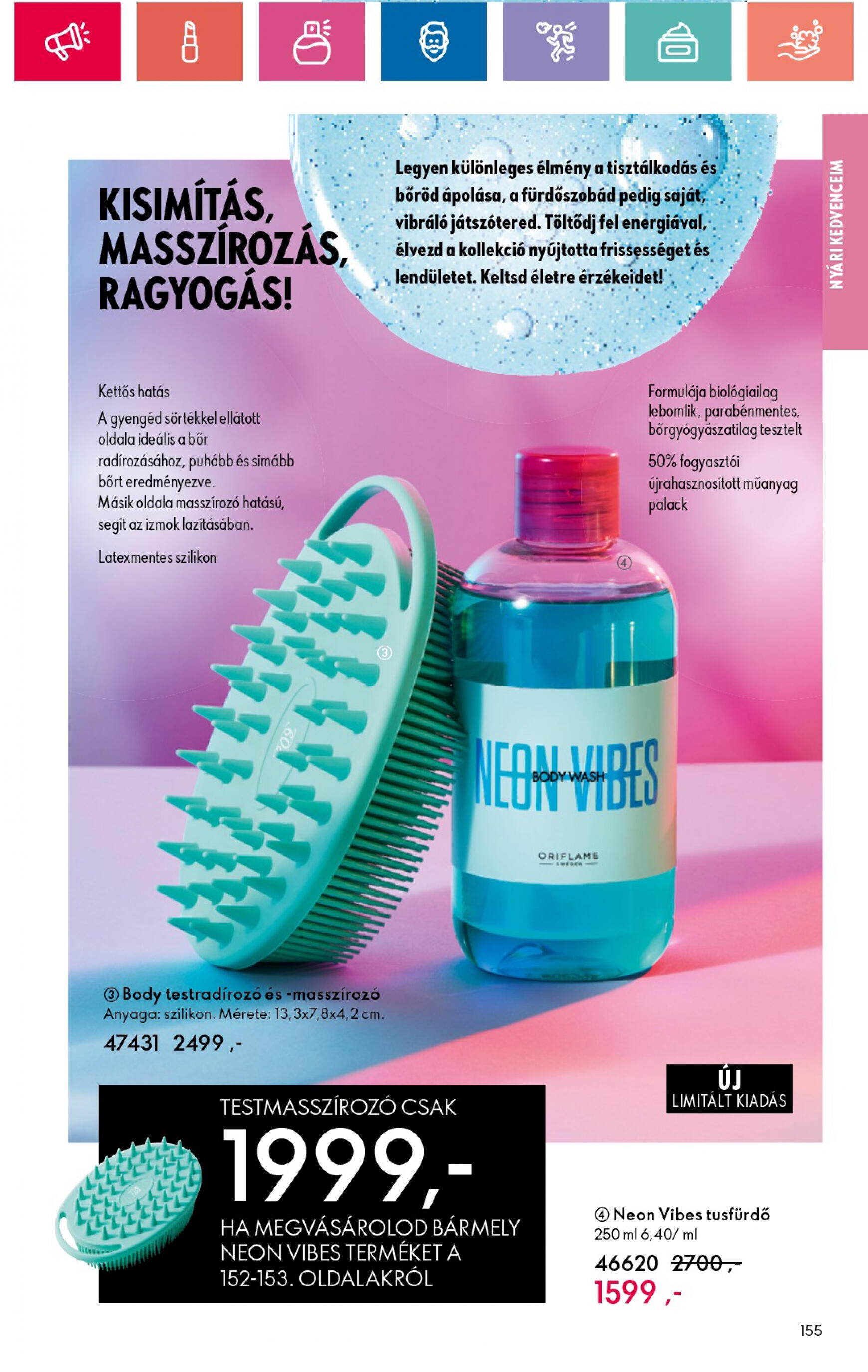 oriflame - Aktuális újság Oriflame 06.18. - 07.08. - page: 155