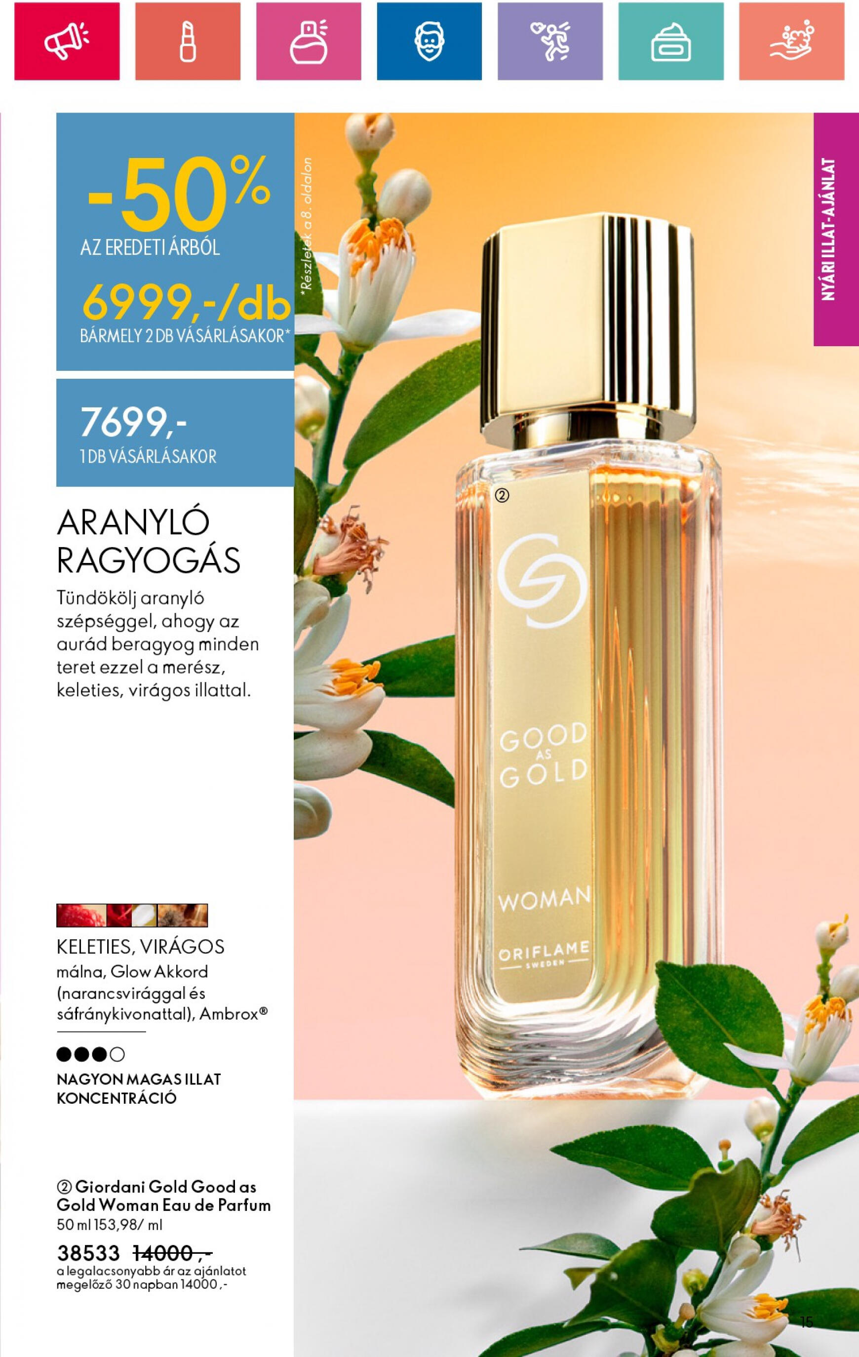 oriflame - Aktuális újság Oriflame 06.18. - 07.08. - page: 15