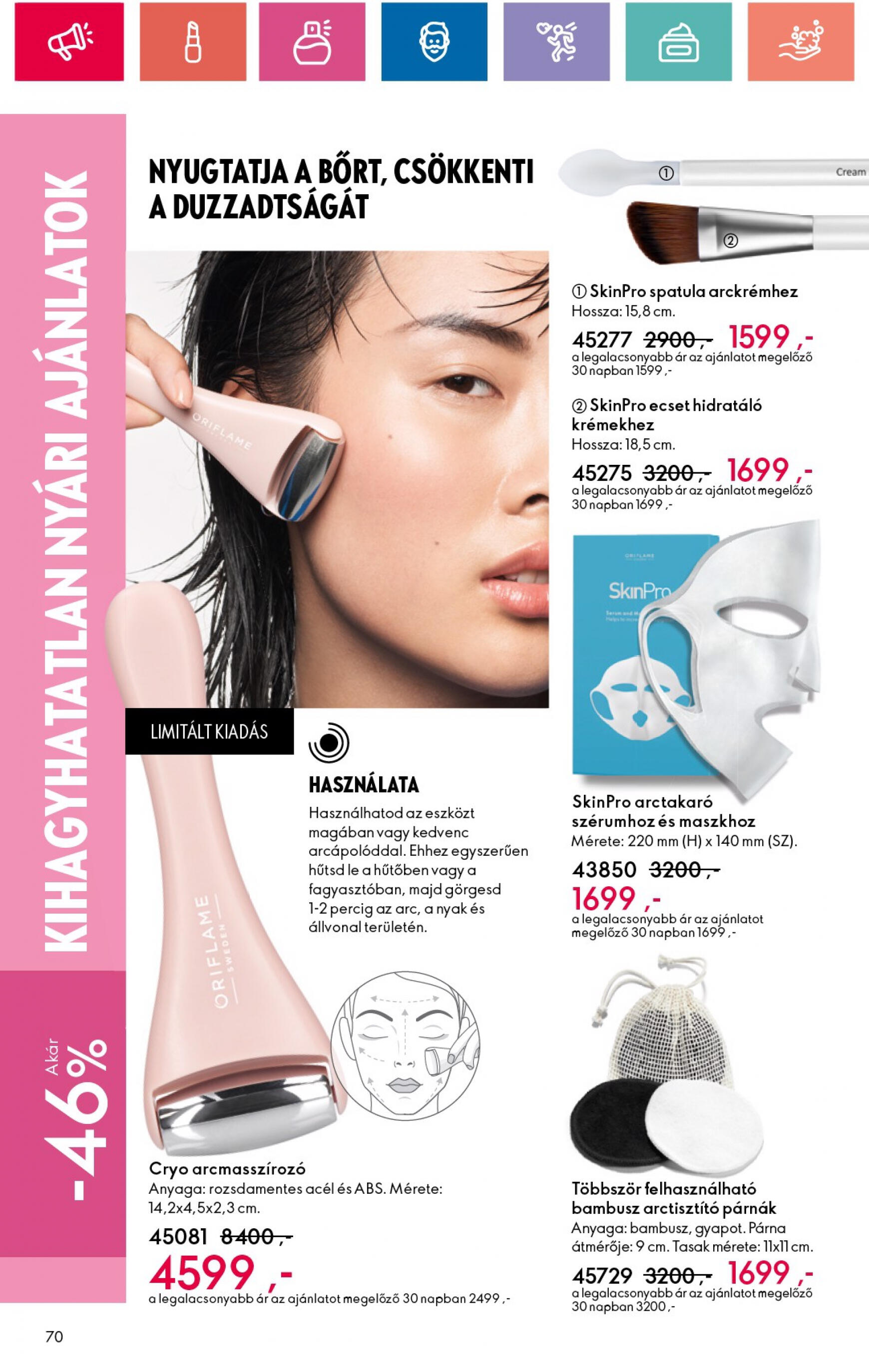 oriflame - Aktuális újság Oriflame 07.09. - 07.29. - page: 70