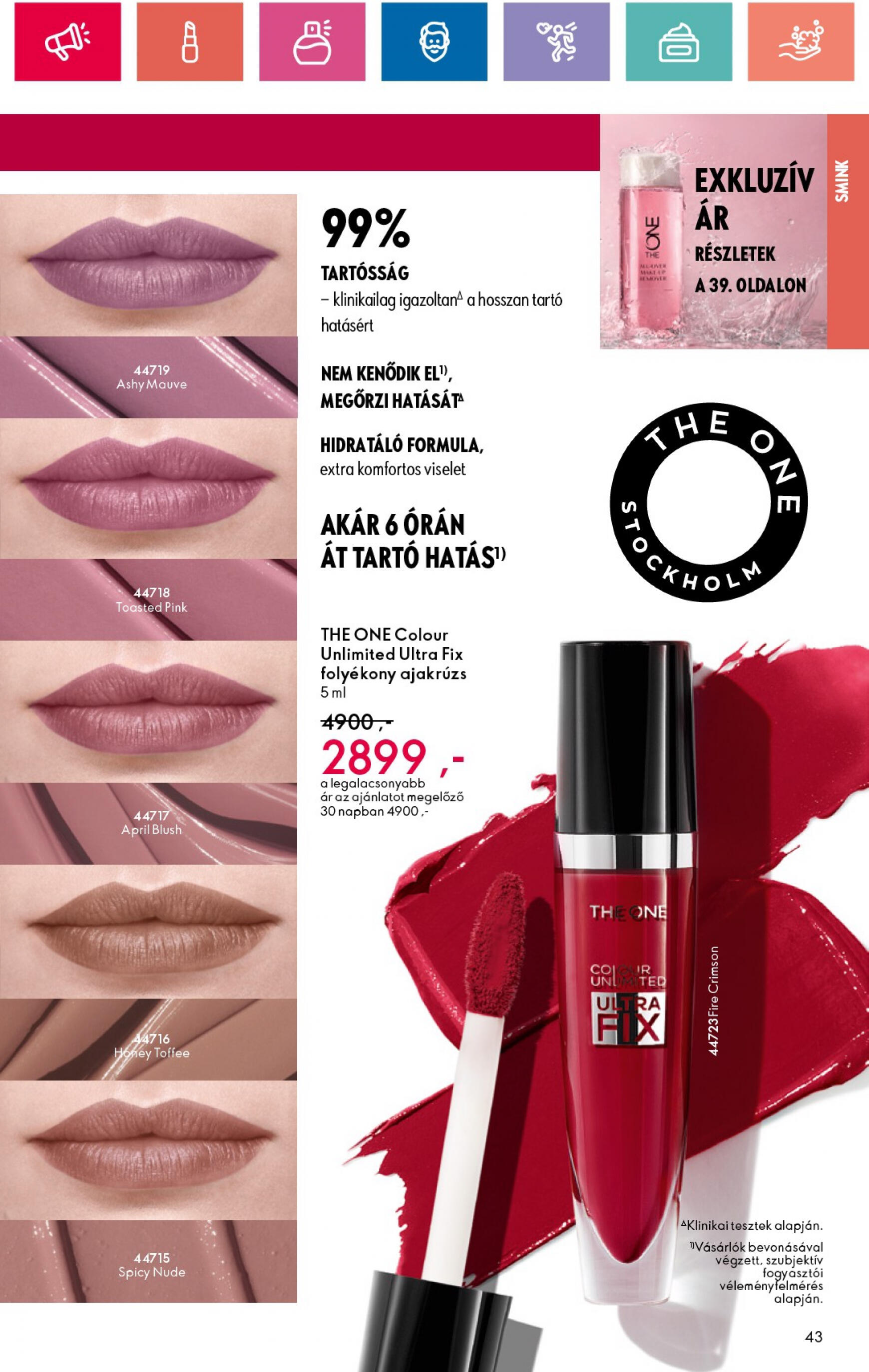 oriflame - Aktuális újság Oriflame 07.09. - 07.29. - page: 43