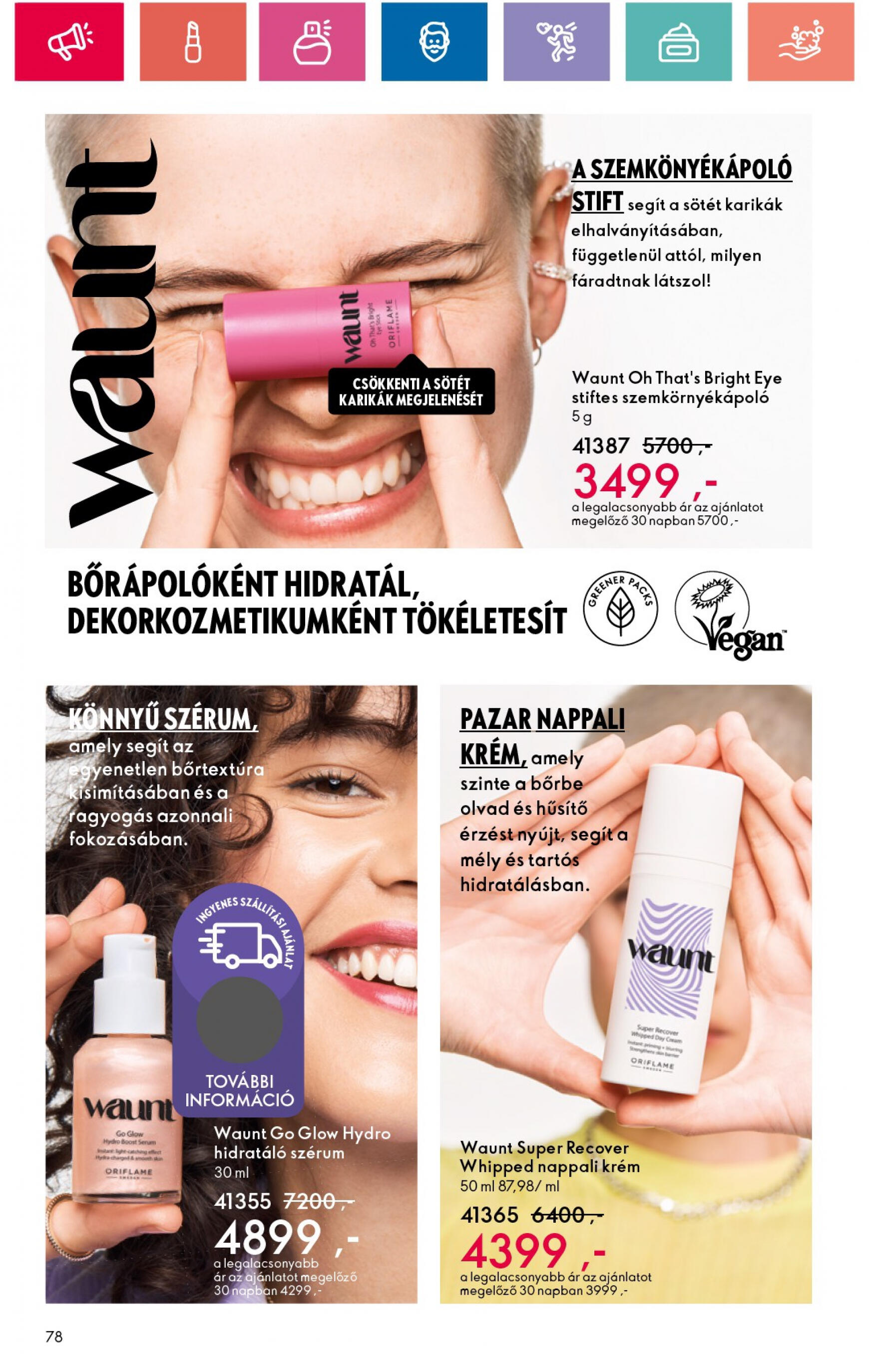 oriflame - Aktuális újság Oriflame 07.09. - 07.29. - page: 78