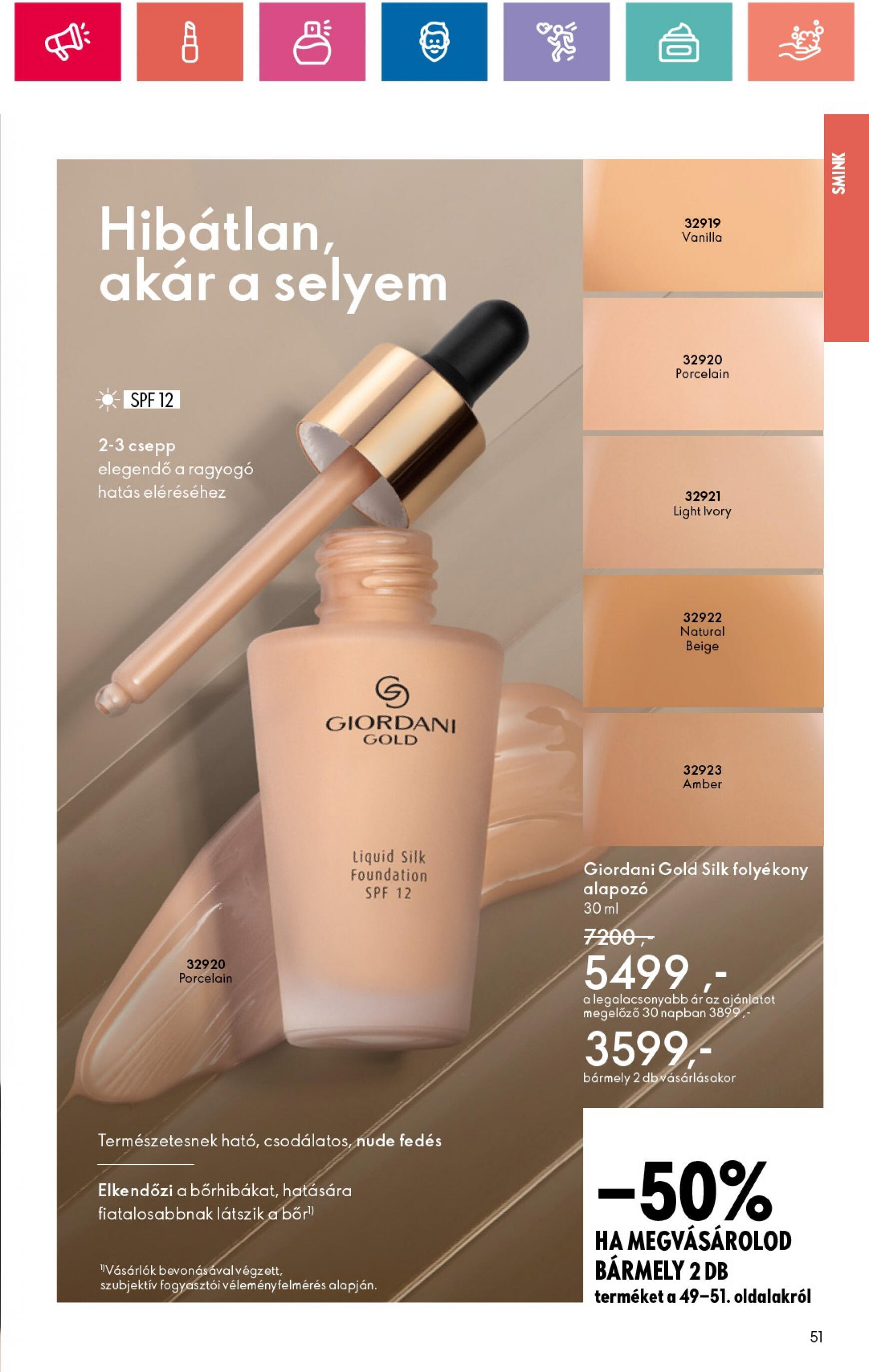 oriflame - Aktuális újság Oriflame 07.09. - 07.29. - page: 51