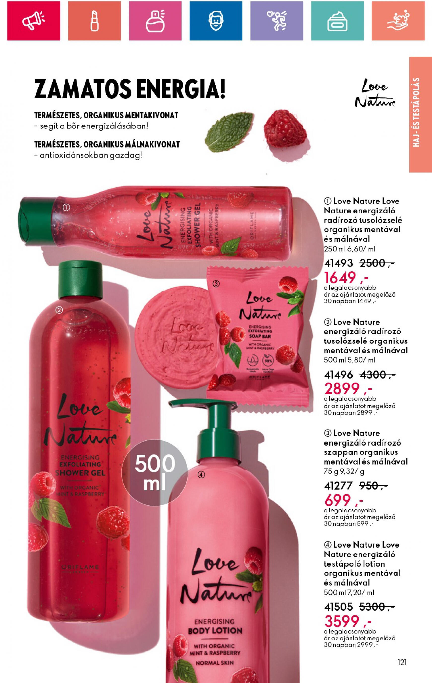 oriflame - Aktuális újság Oriflame 07.09. - 07.29. - page: 121